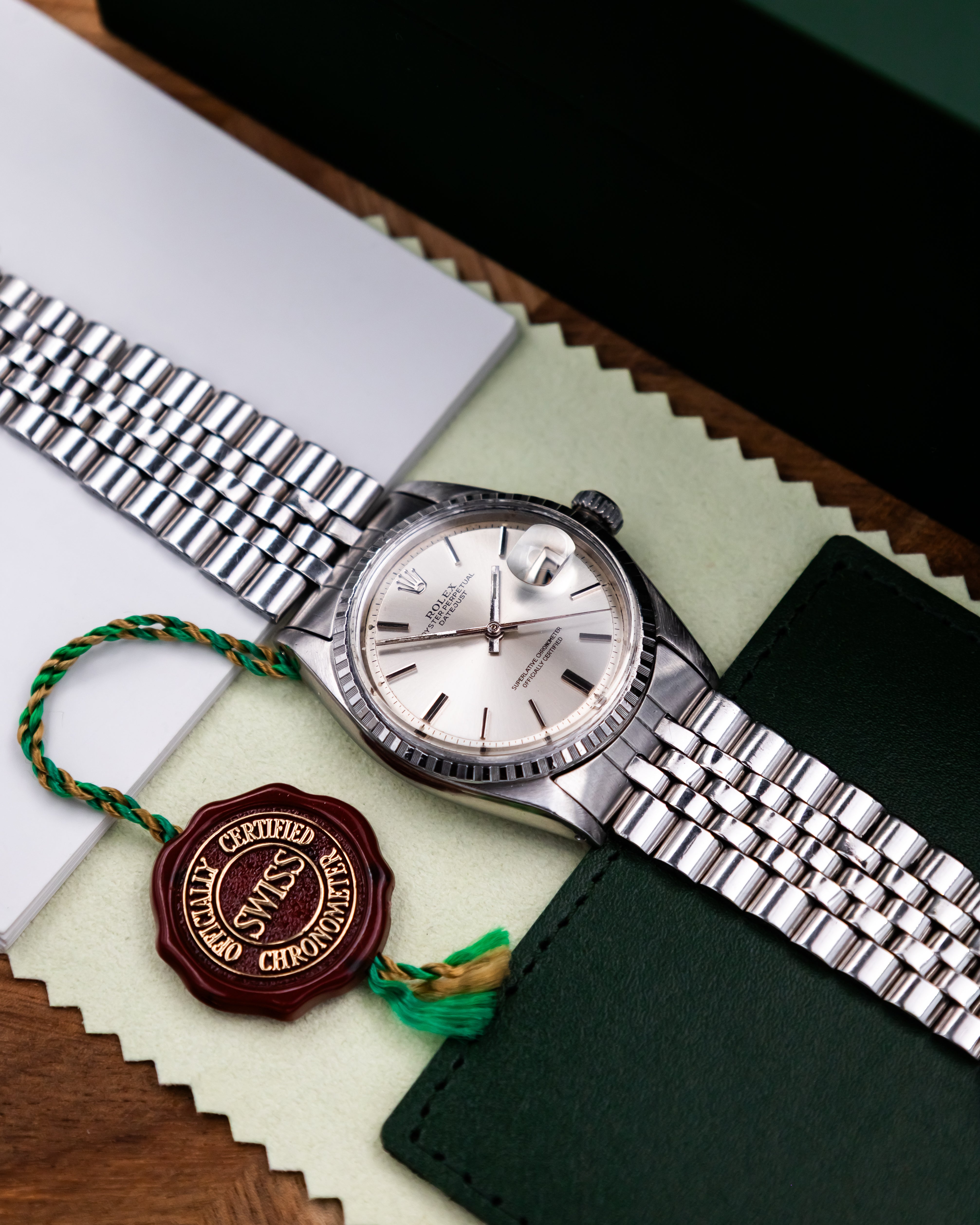 Rolex 1603 Perpetual Datejust - Silver dial