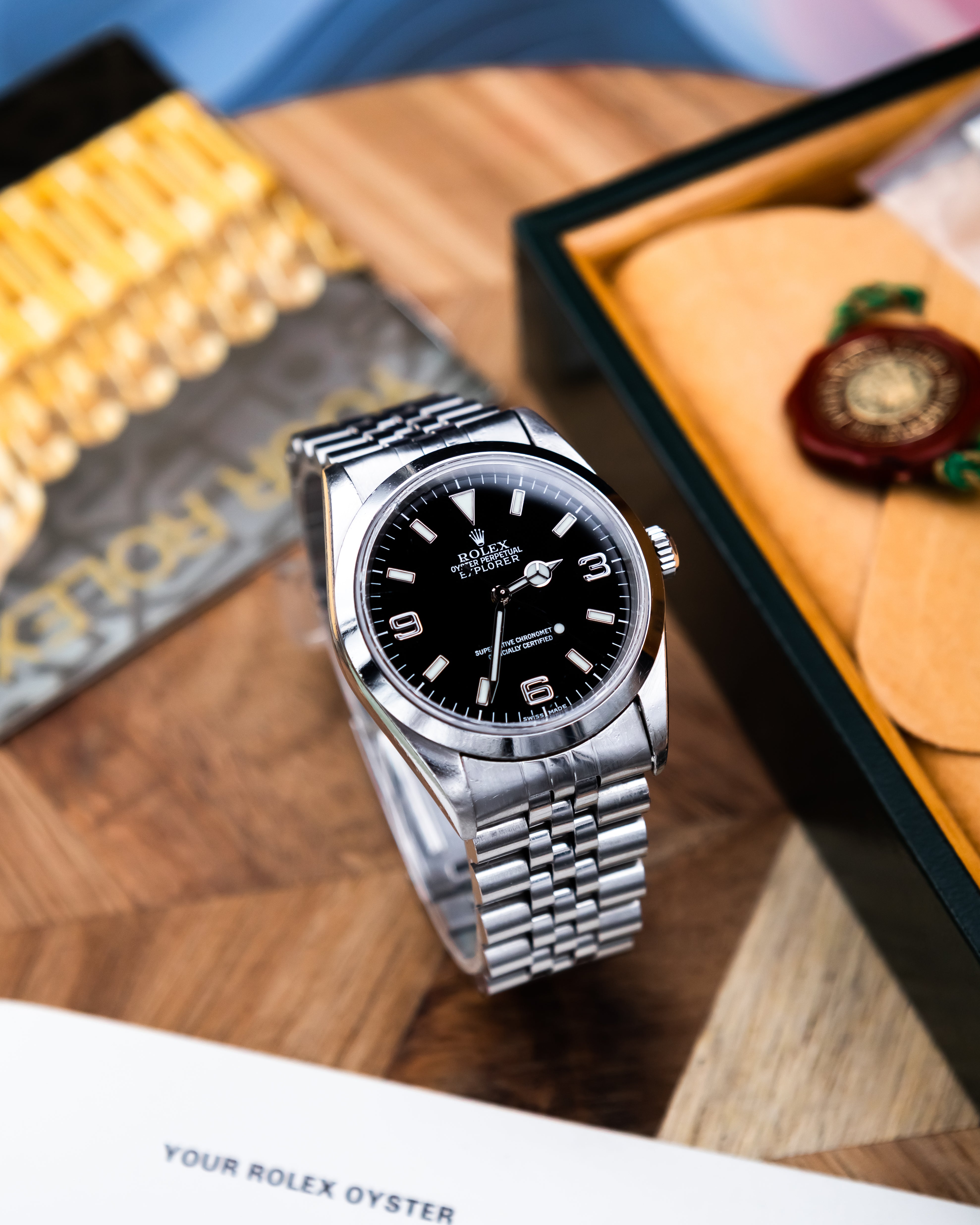 Rolex 14270 Explorer - SWISS black dial