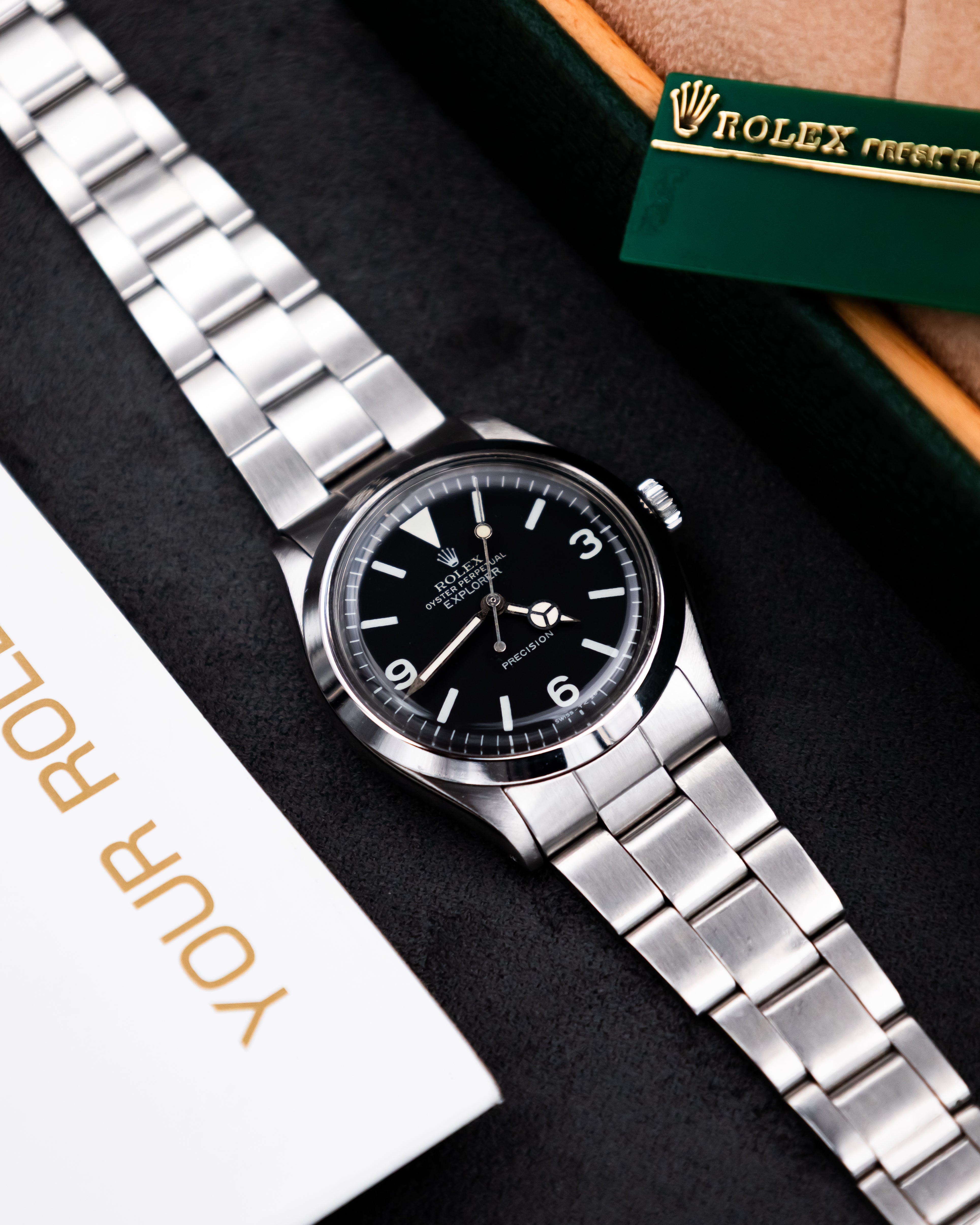 Rolex 5500 Explorer - Black dial