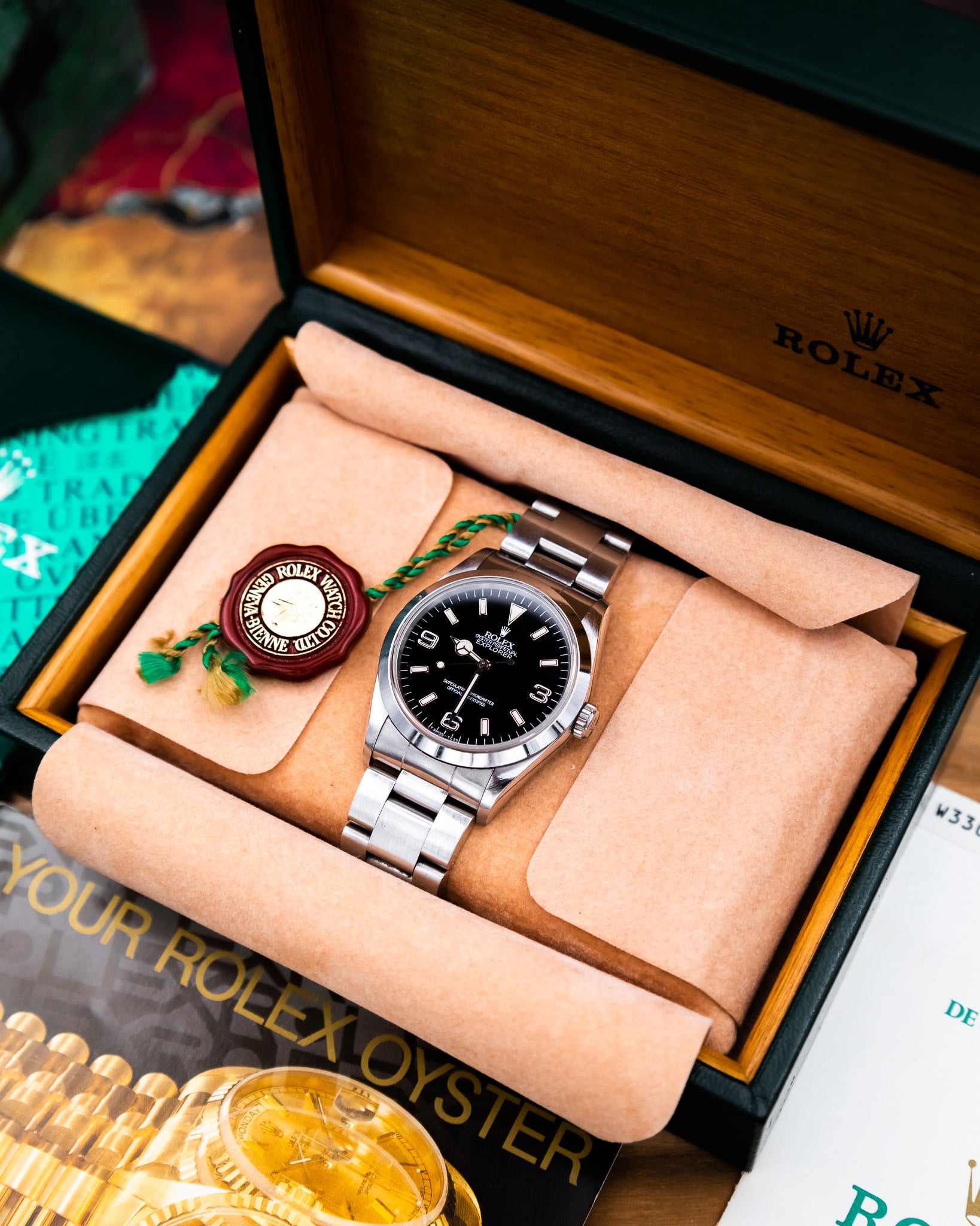 Rolex 14270 Explorer - black dial