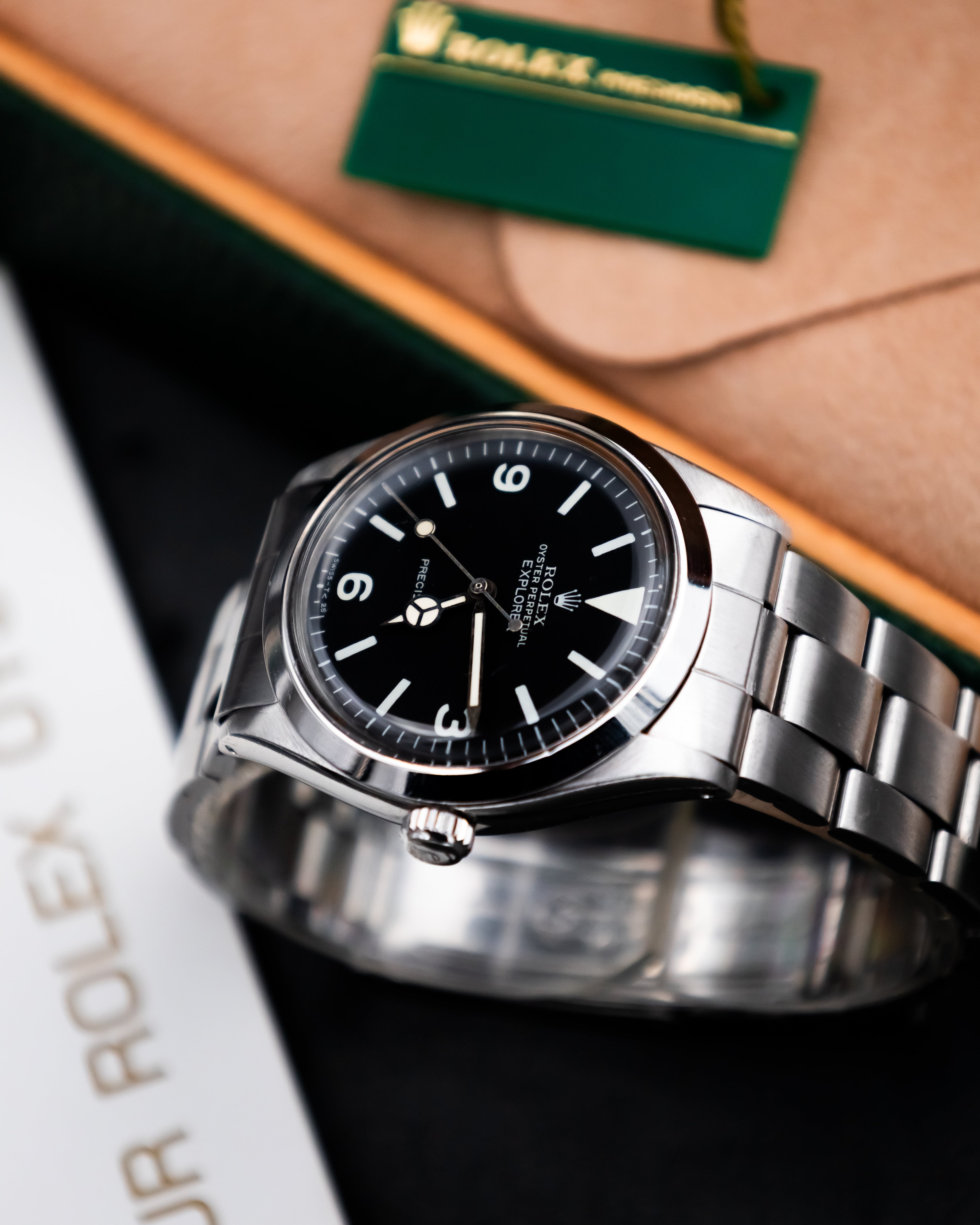 Rolex 5500 Explorer - Black dial