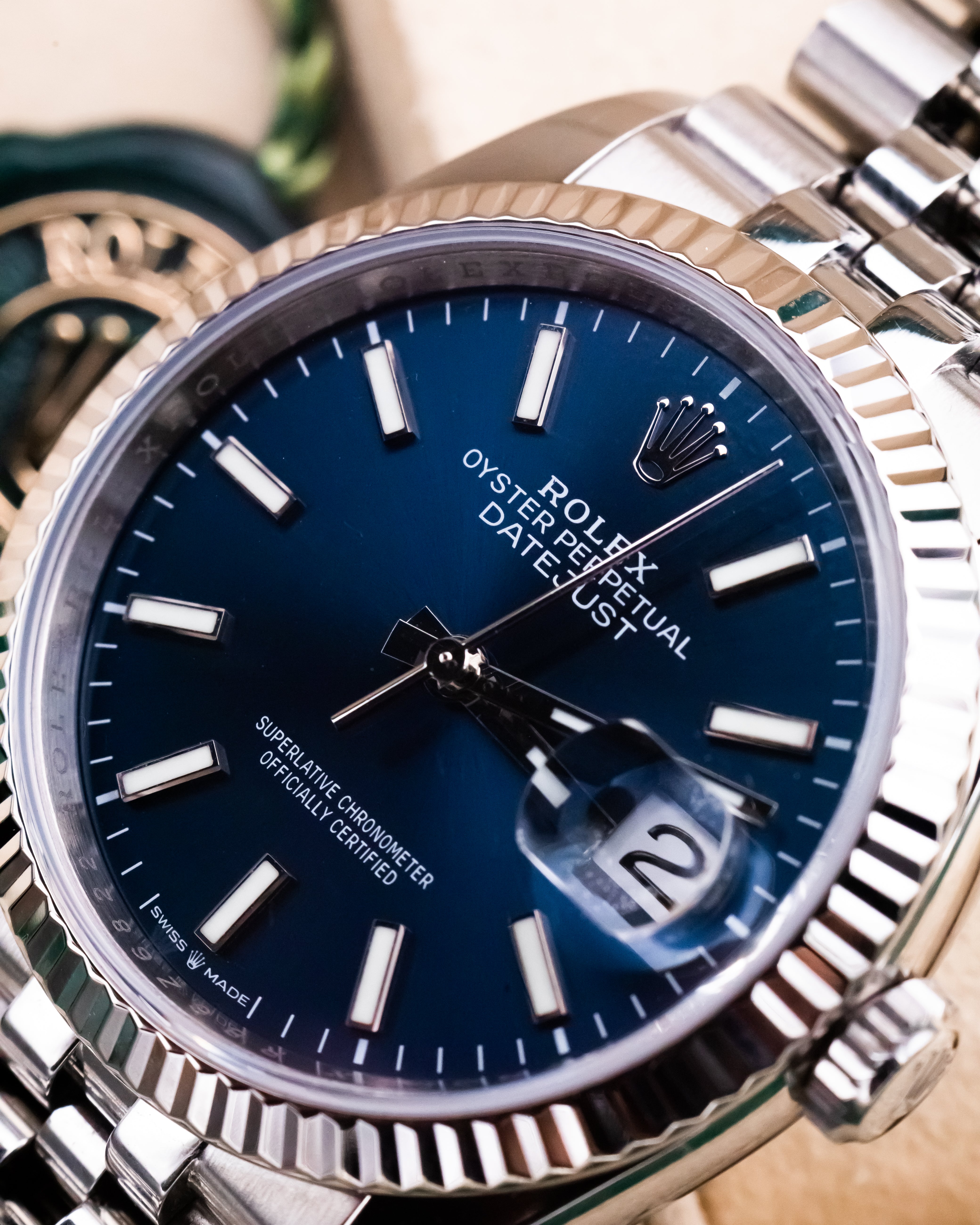 Rolex 126234 Perpetual Datejust - blue dial