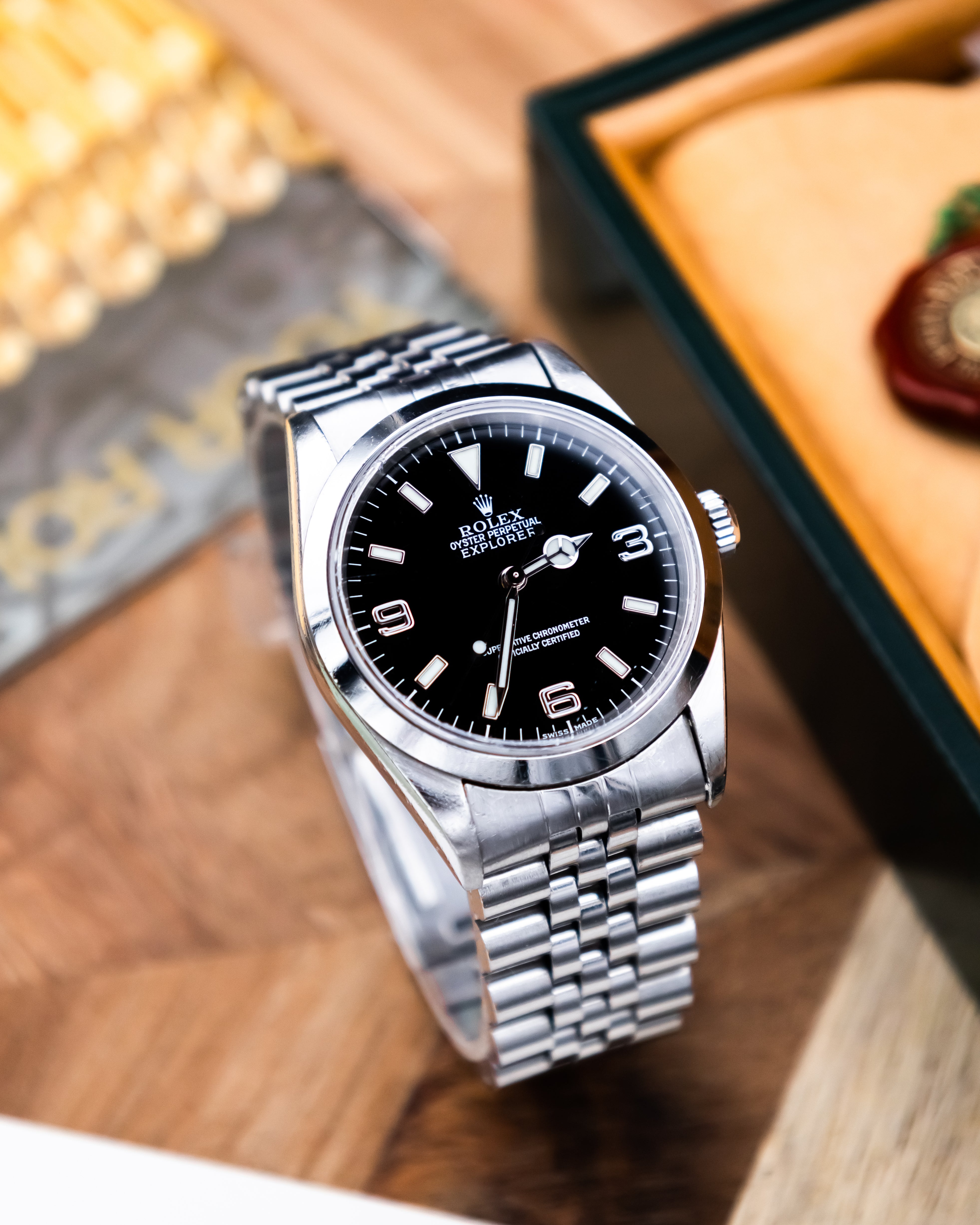 Rolex 14270 Explorer - SWISS black dial