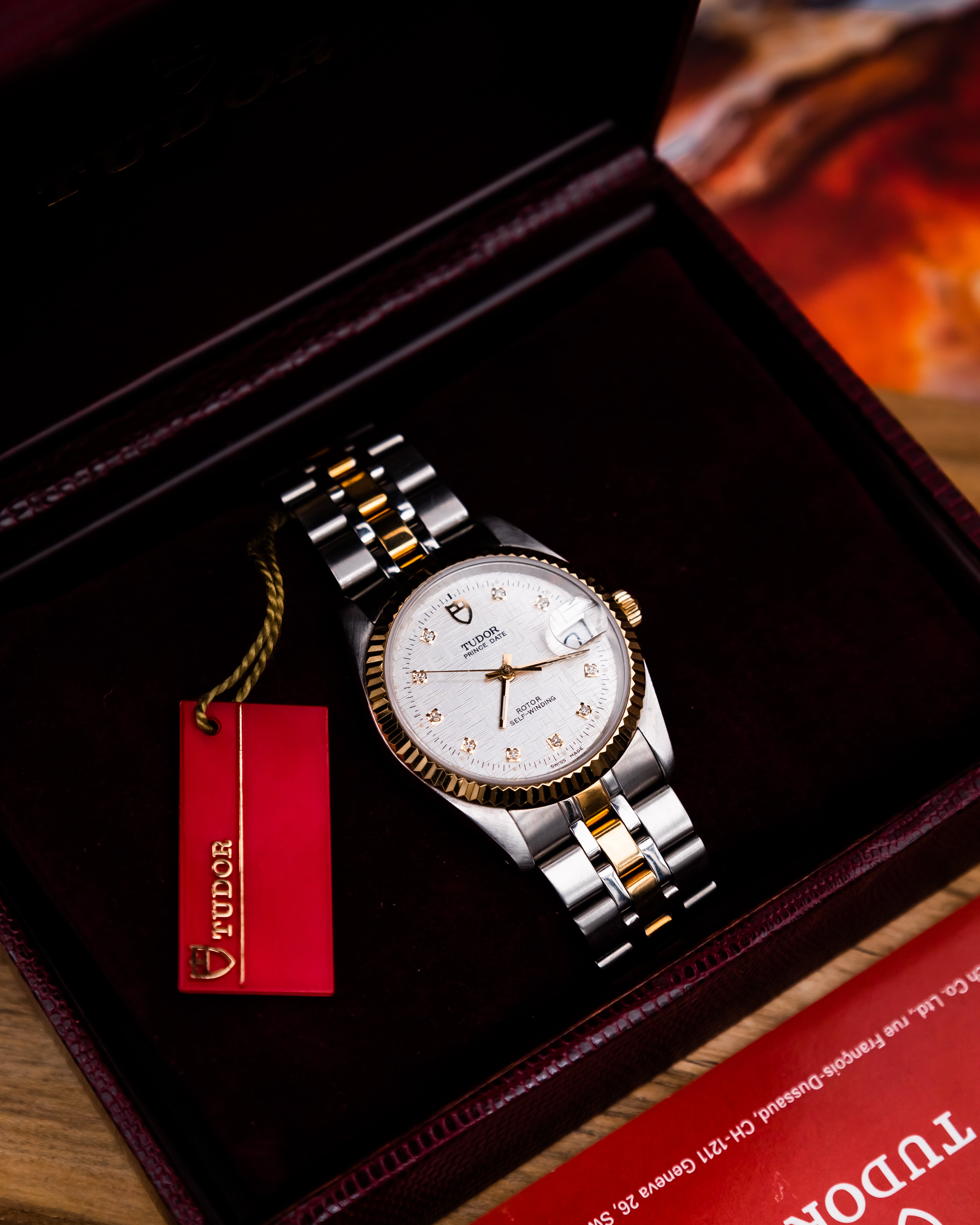 Tudor 74033 Prince Date - Daimond dial