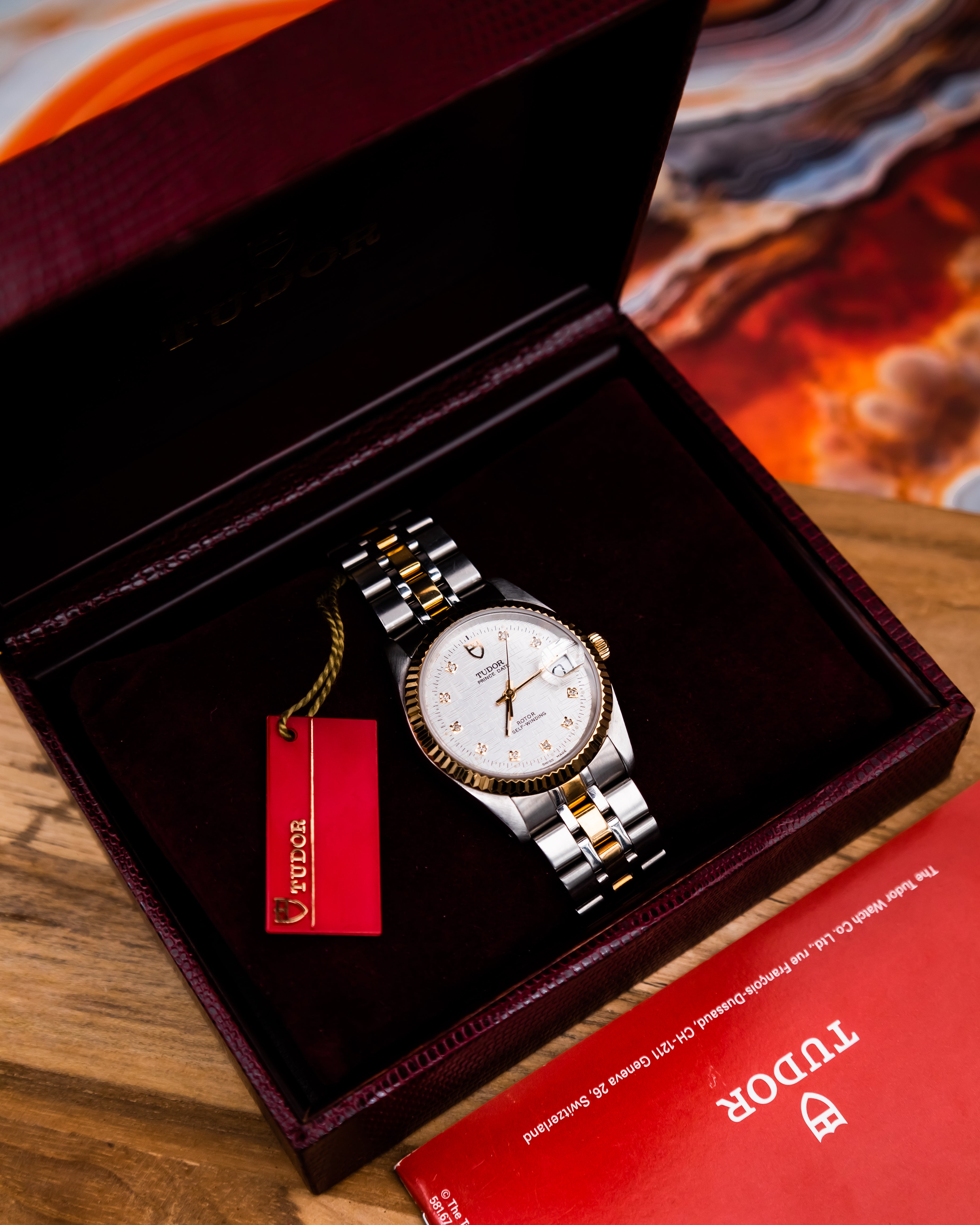 Tudor 74033 Prince Date - Daimond dial