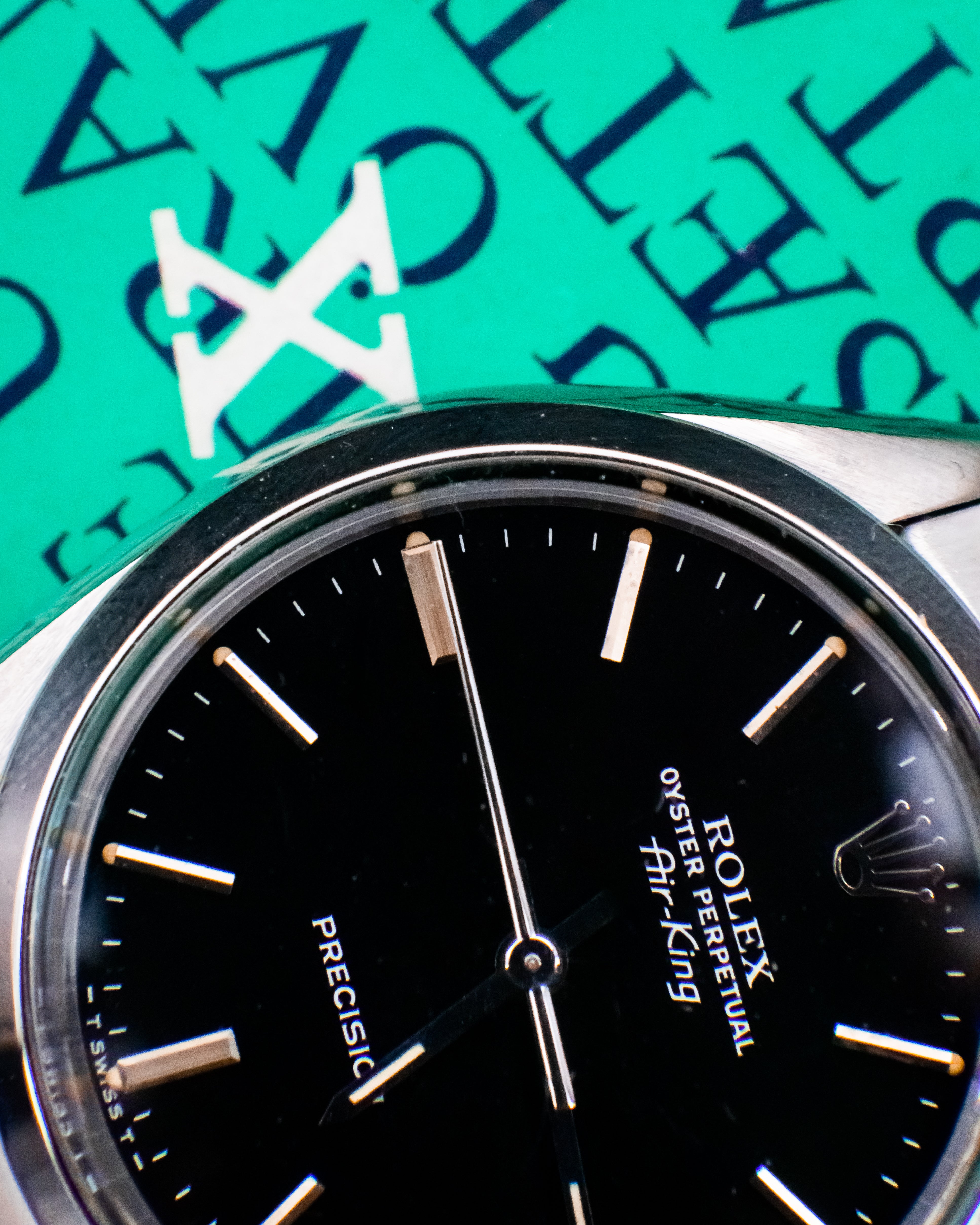 Rolex 5500 Airking - black dial