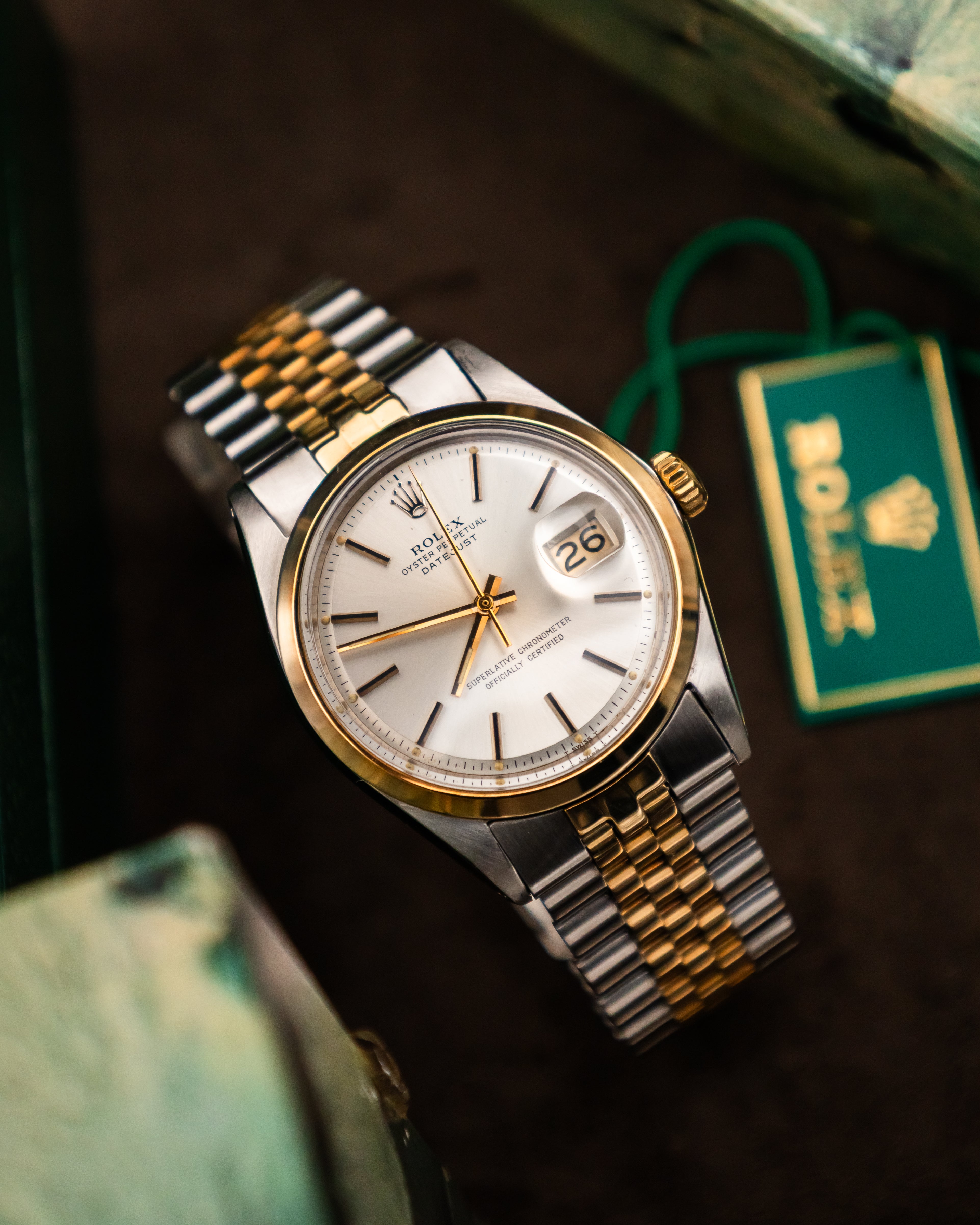 Rolex 1600 Datejust Two-Tone - White Dial