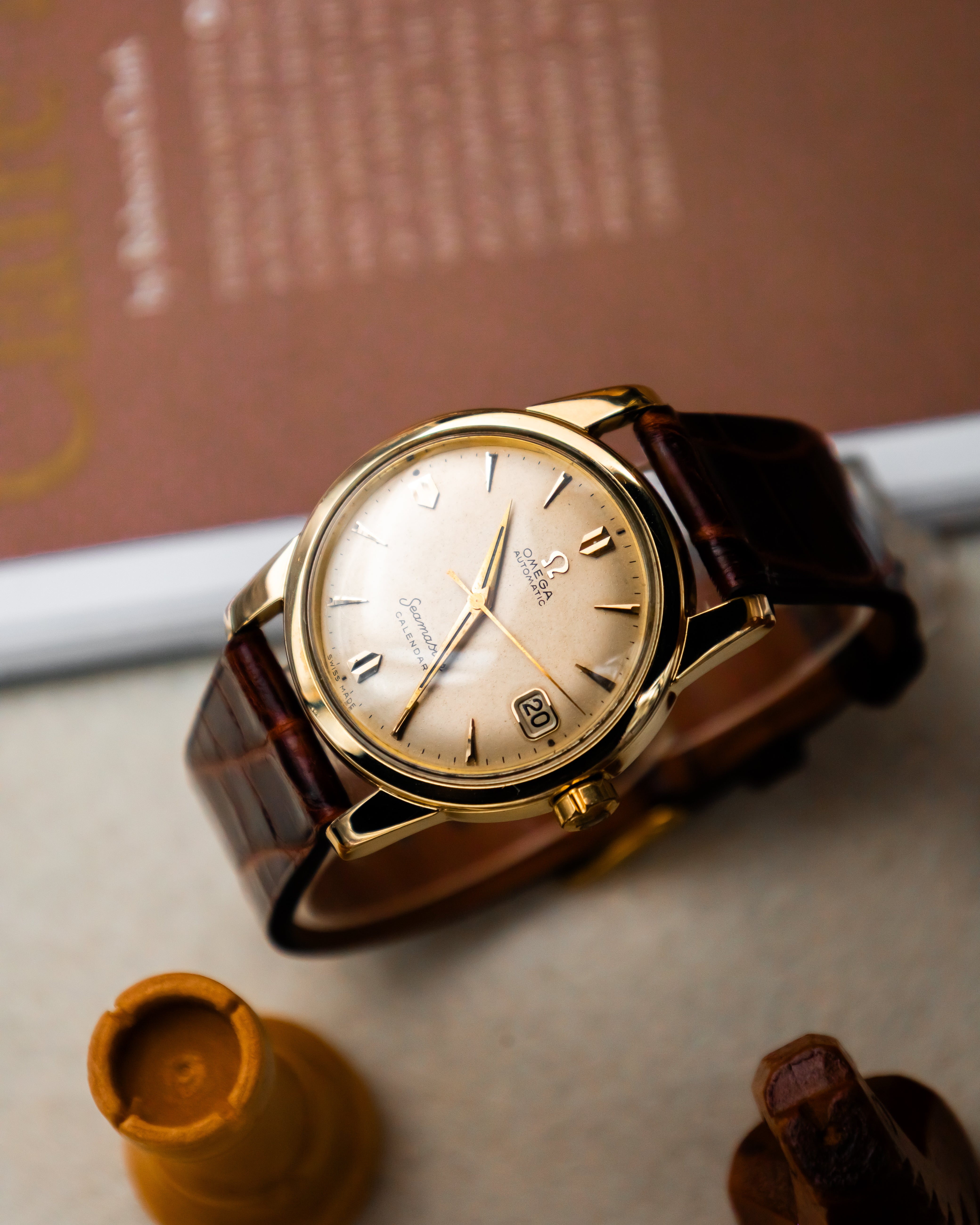 Omega Seamaster Calendar 2849-2 SC - Beige Dial