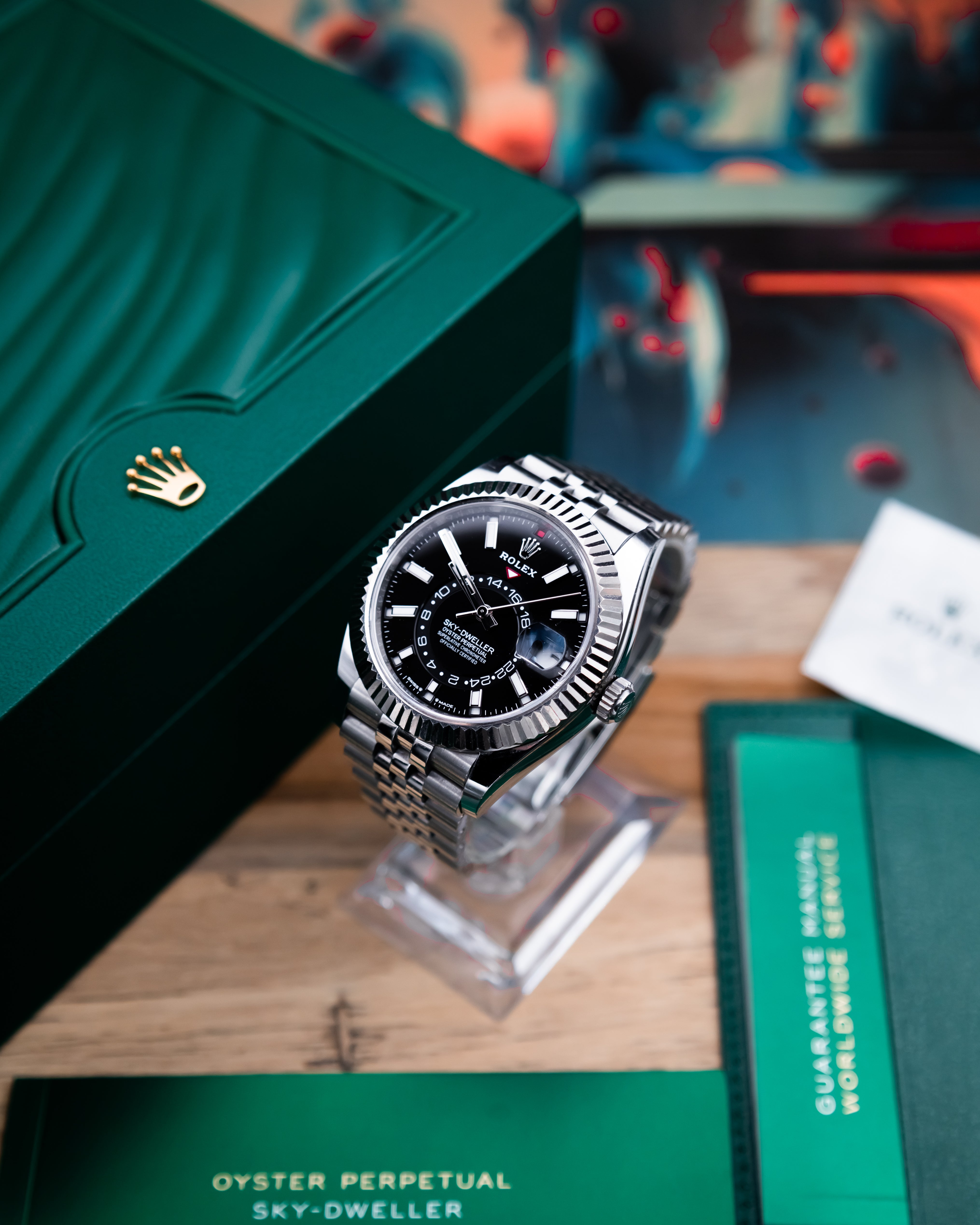 Rolex Sky-Dweller - black dial