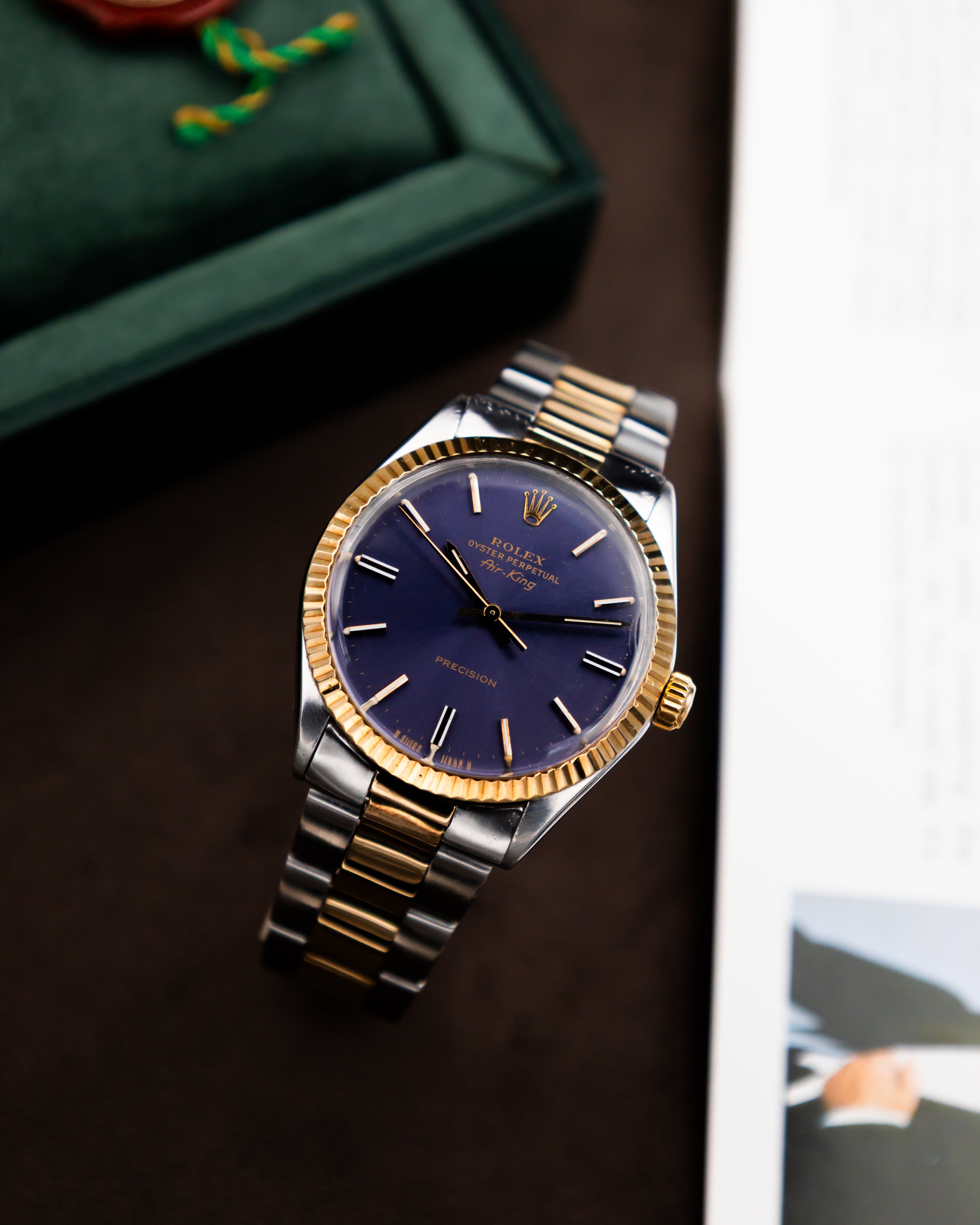Rolex 5500 Air-King - Blue Dial