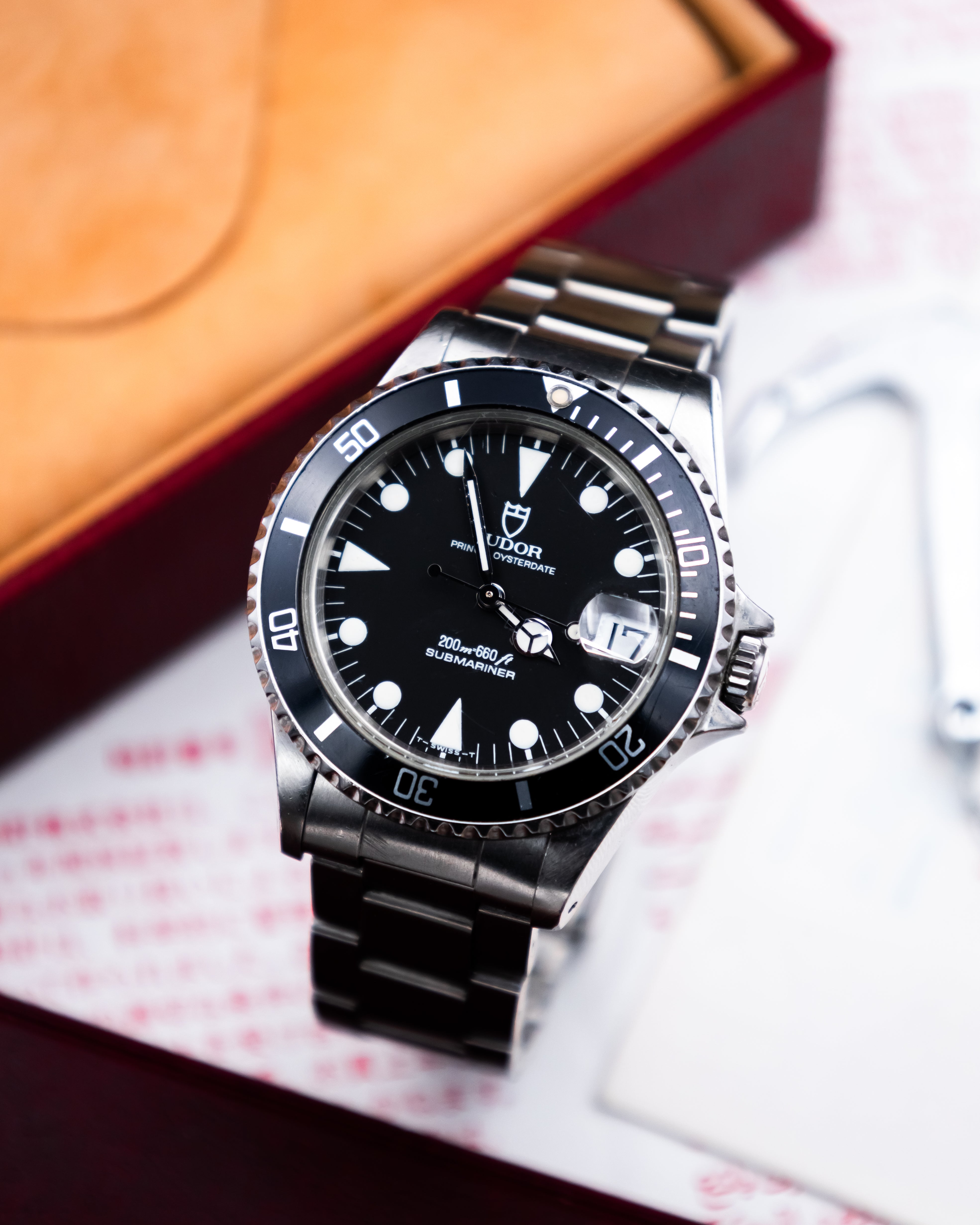 Tudor 75090 Submariner - Black dial
