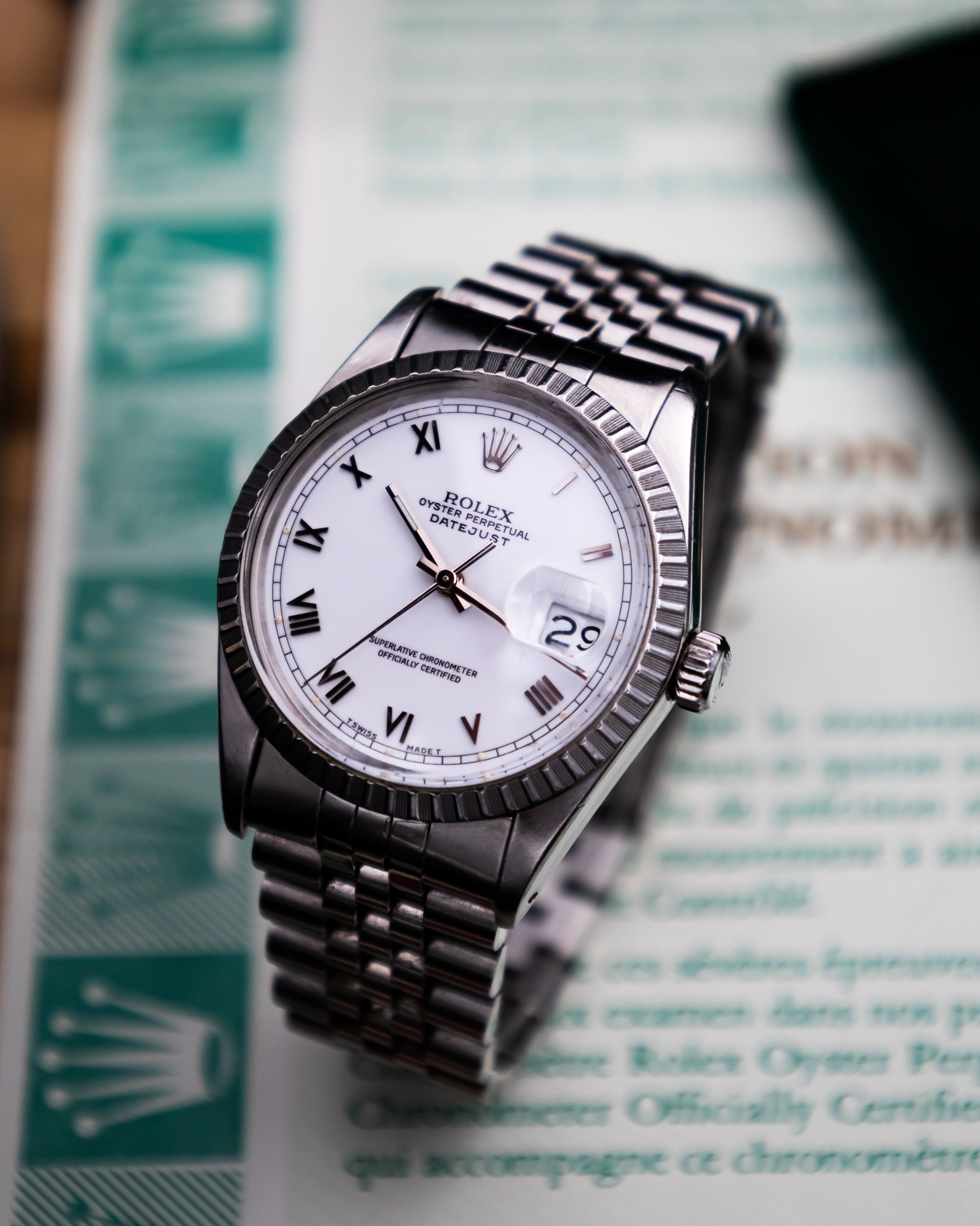 Rolex 16030 Oyster Perpetual Datejust - Roman dial