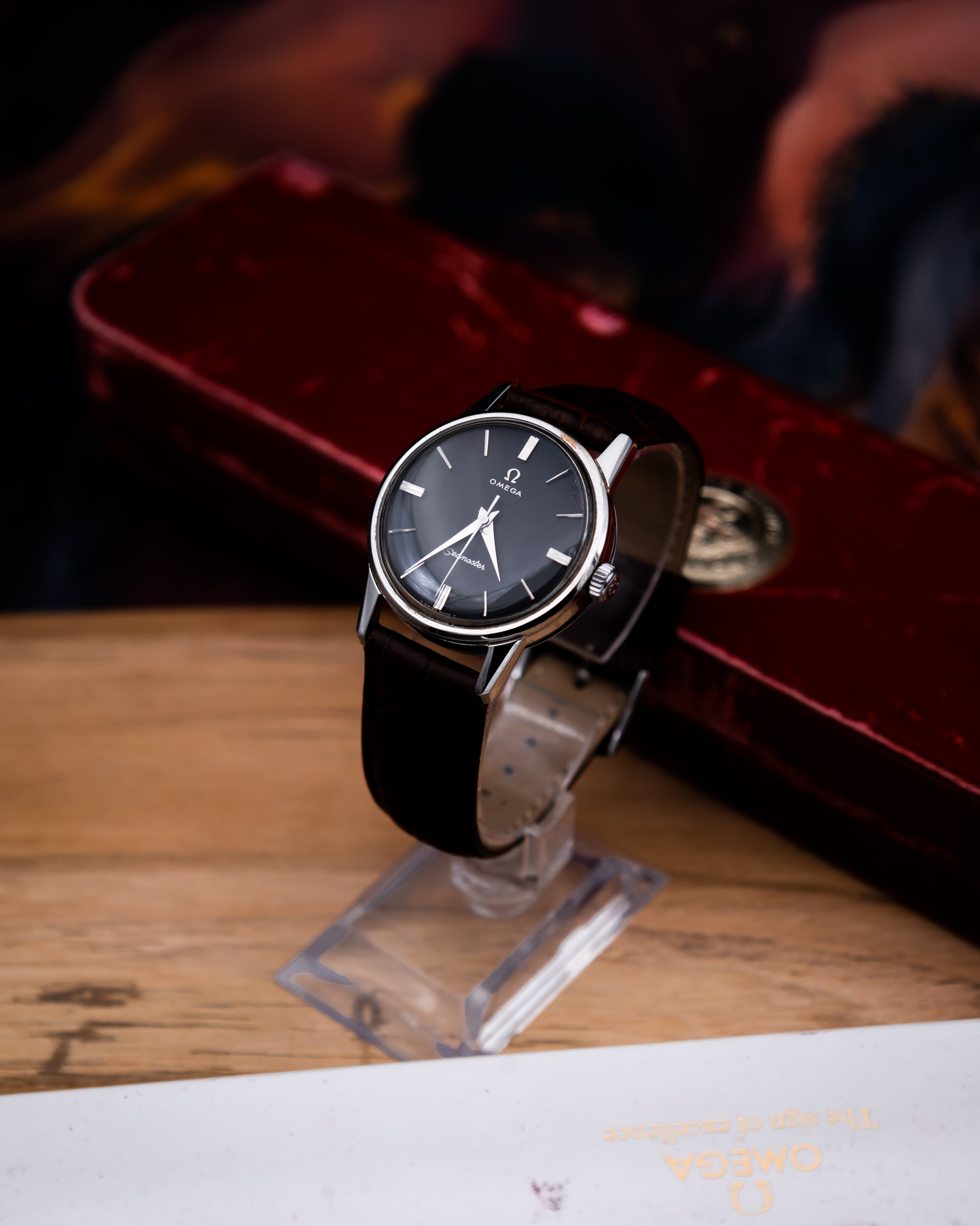 Omega 14390-61SC Seamaster - black dial
