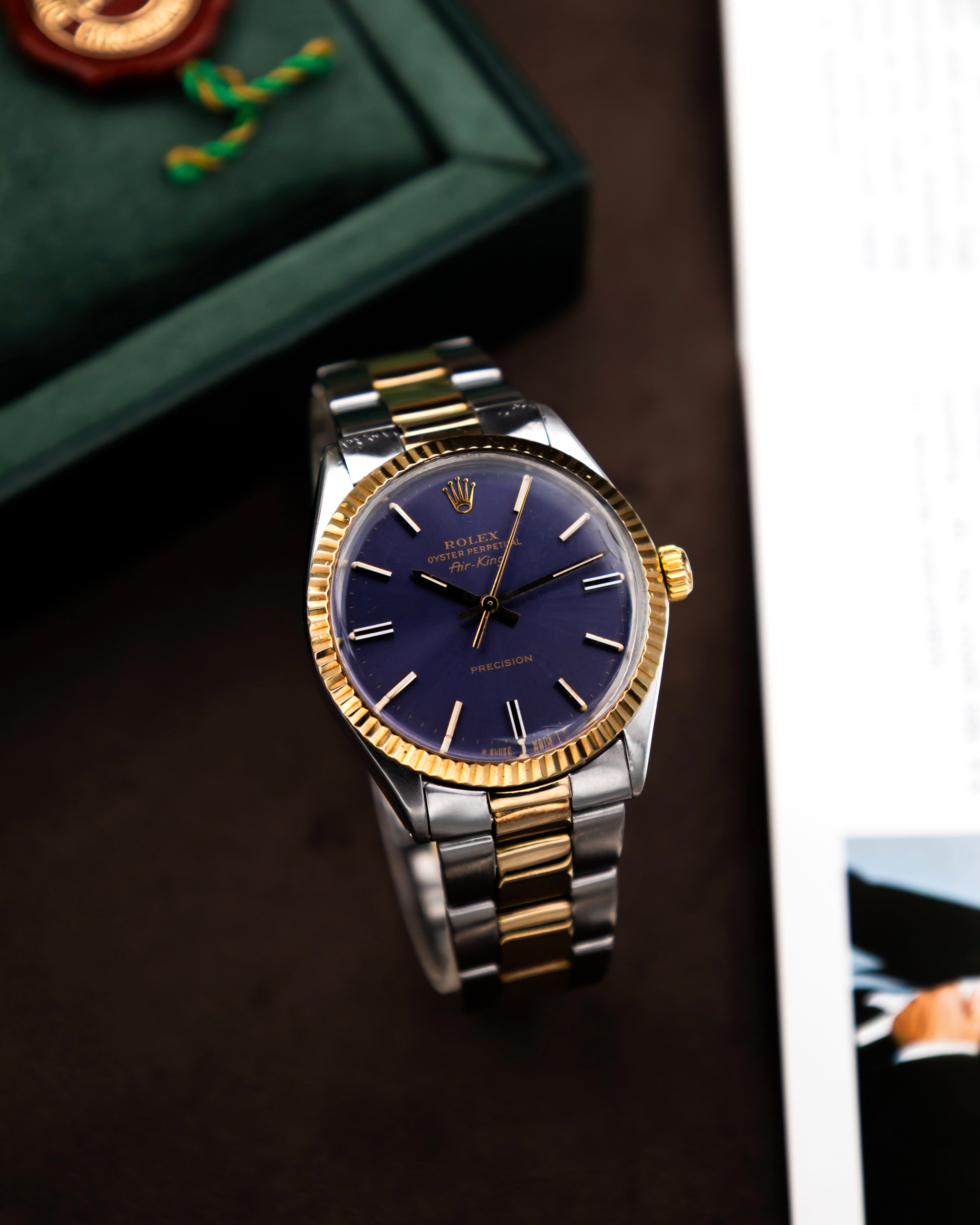 Rolex 5500 Air-King - Blue Dial