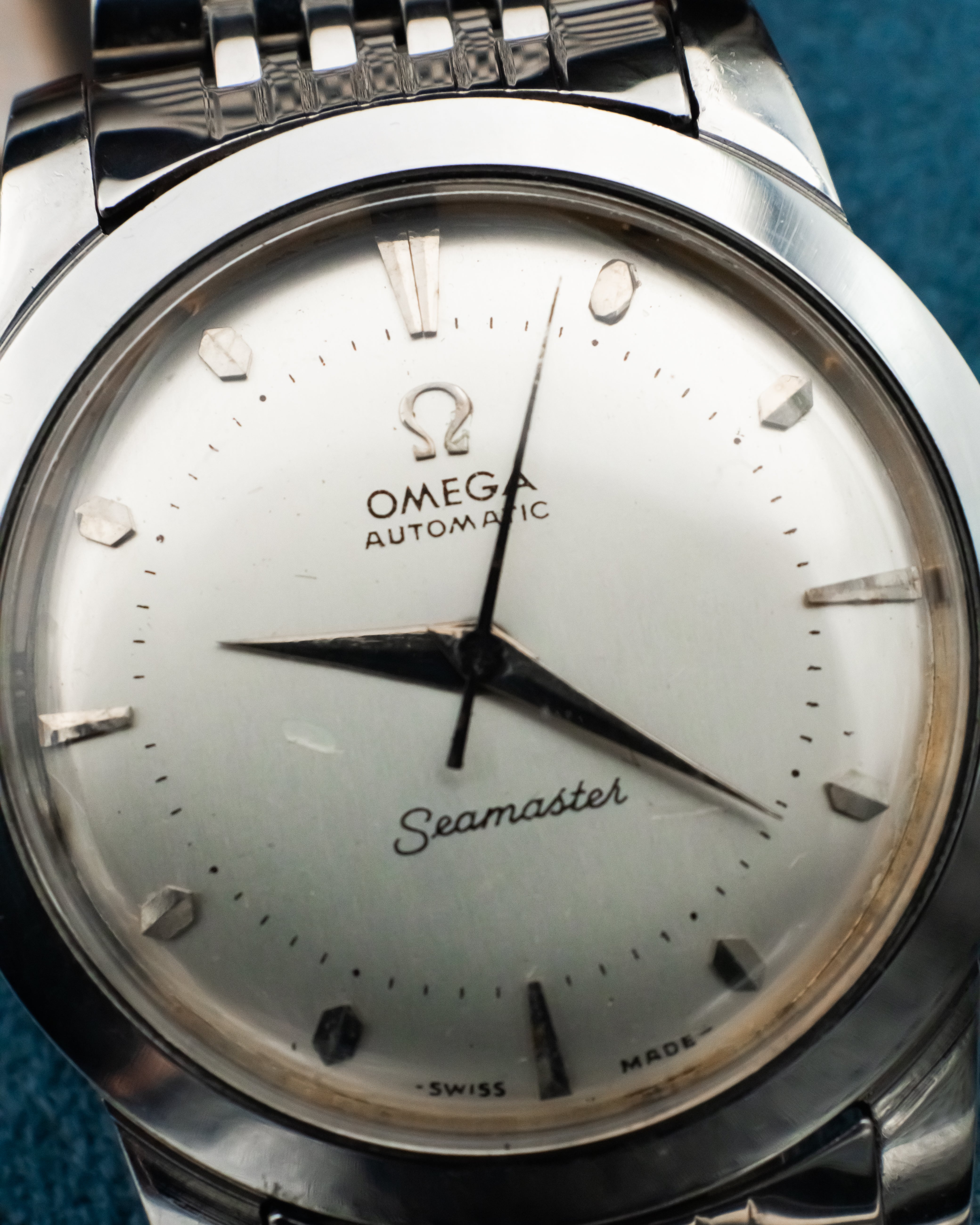 Omega C 2577-1 Seamaster Bumper - Silver Dial