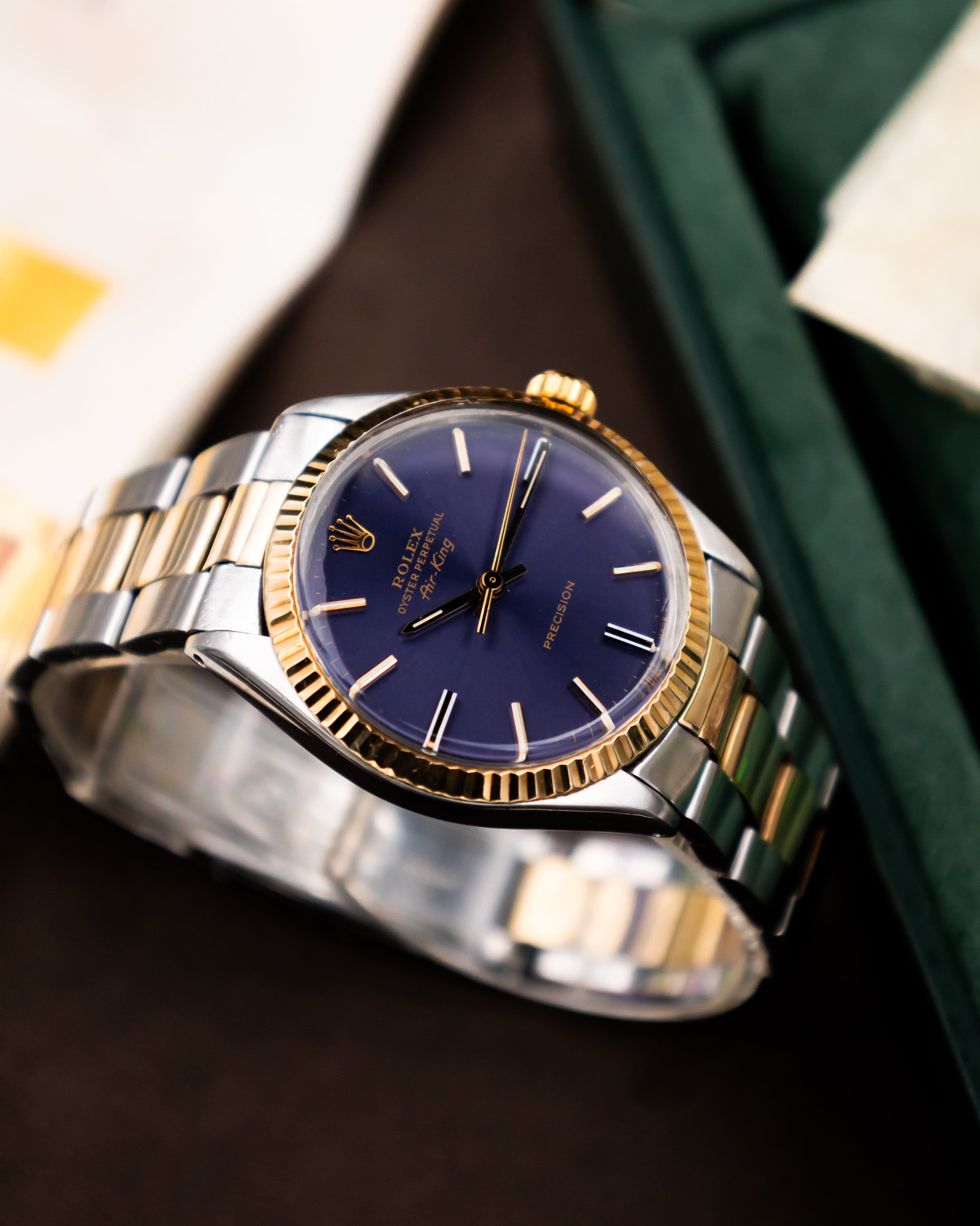 Rolex 5500 Air-King - Blue Dial