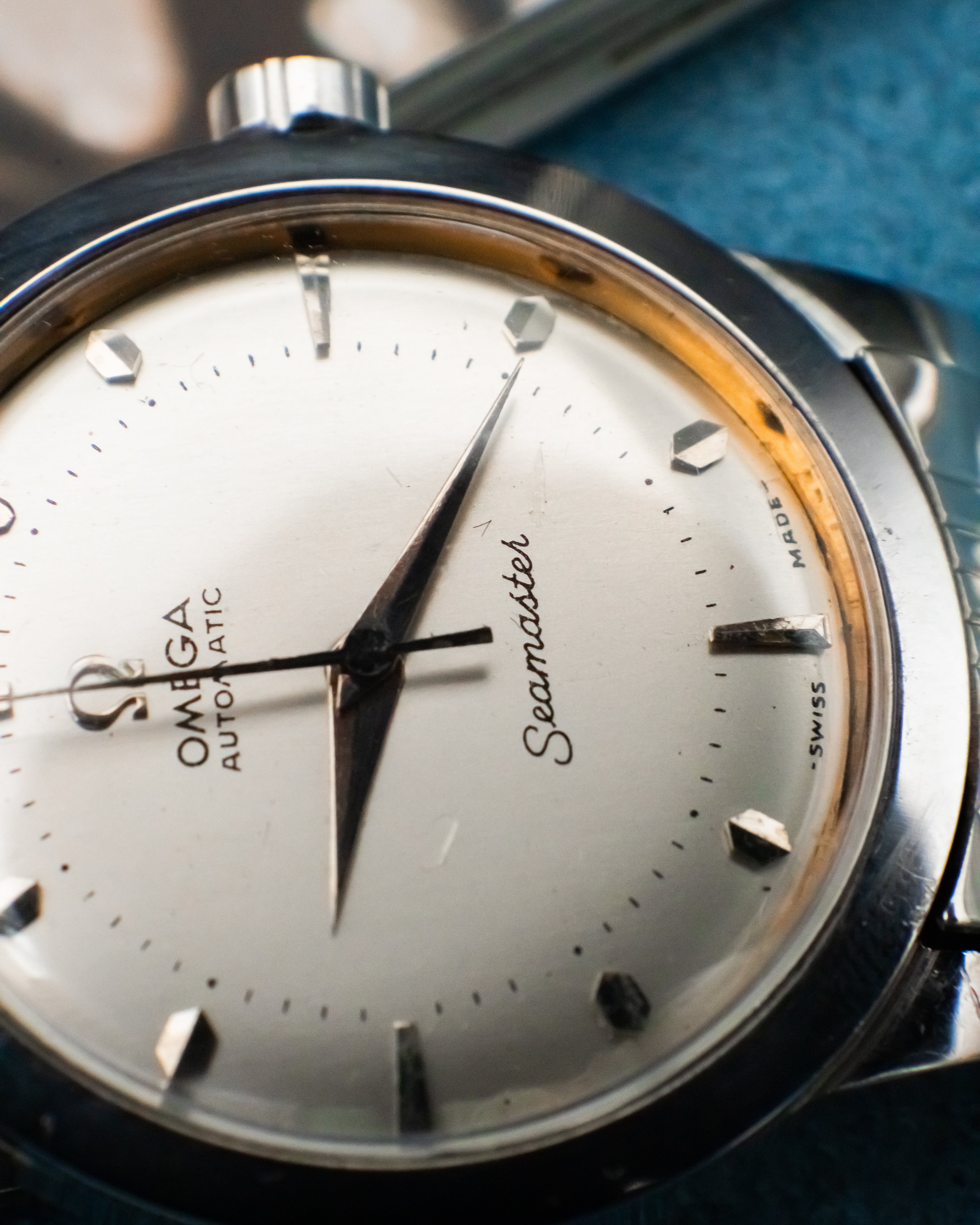 Omega C 2577-1 Seamaster Bumper - Silver Dial