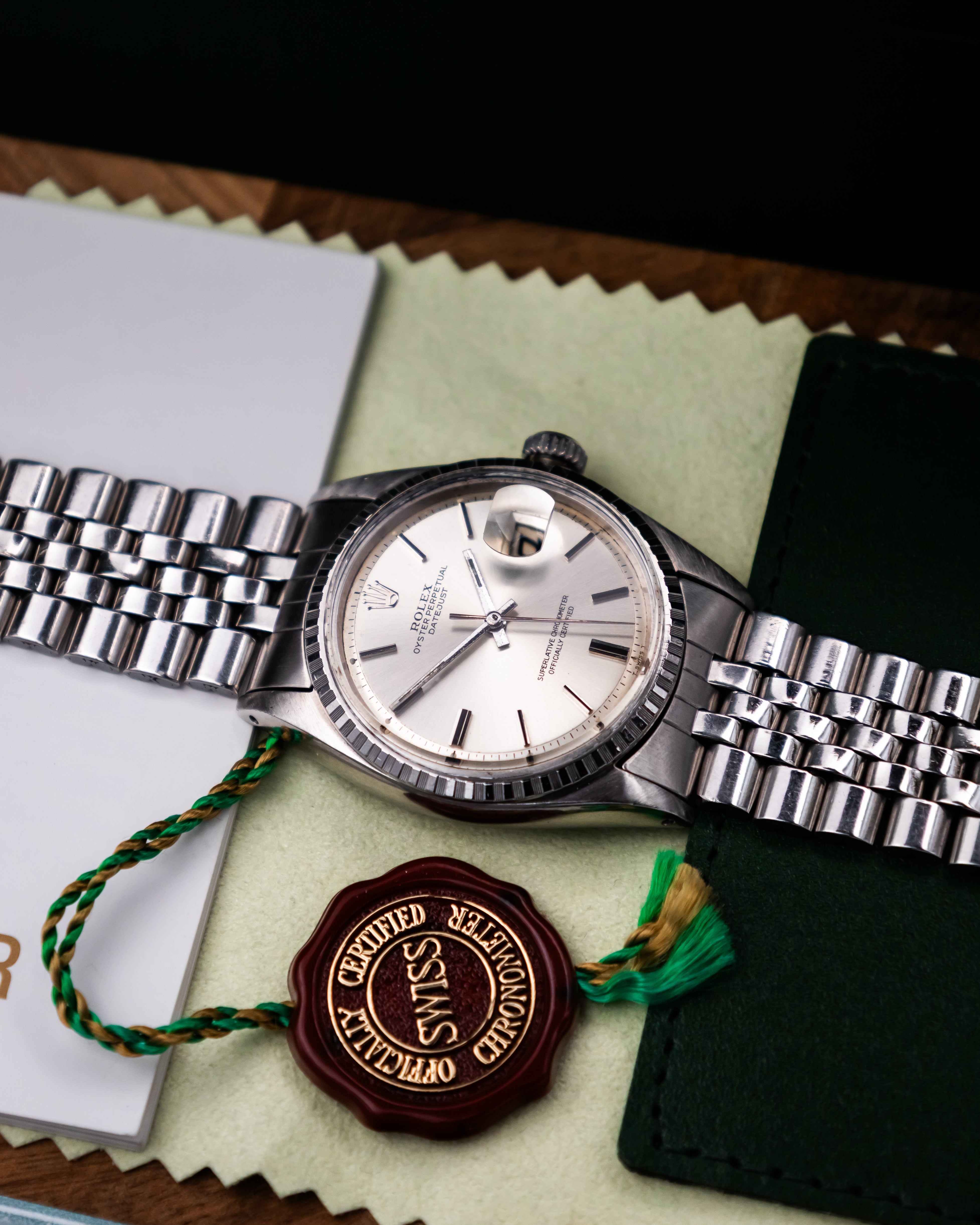 Rolex 1603 Perpetual Datejust - Silver dial
