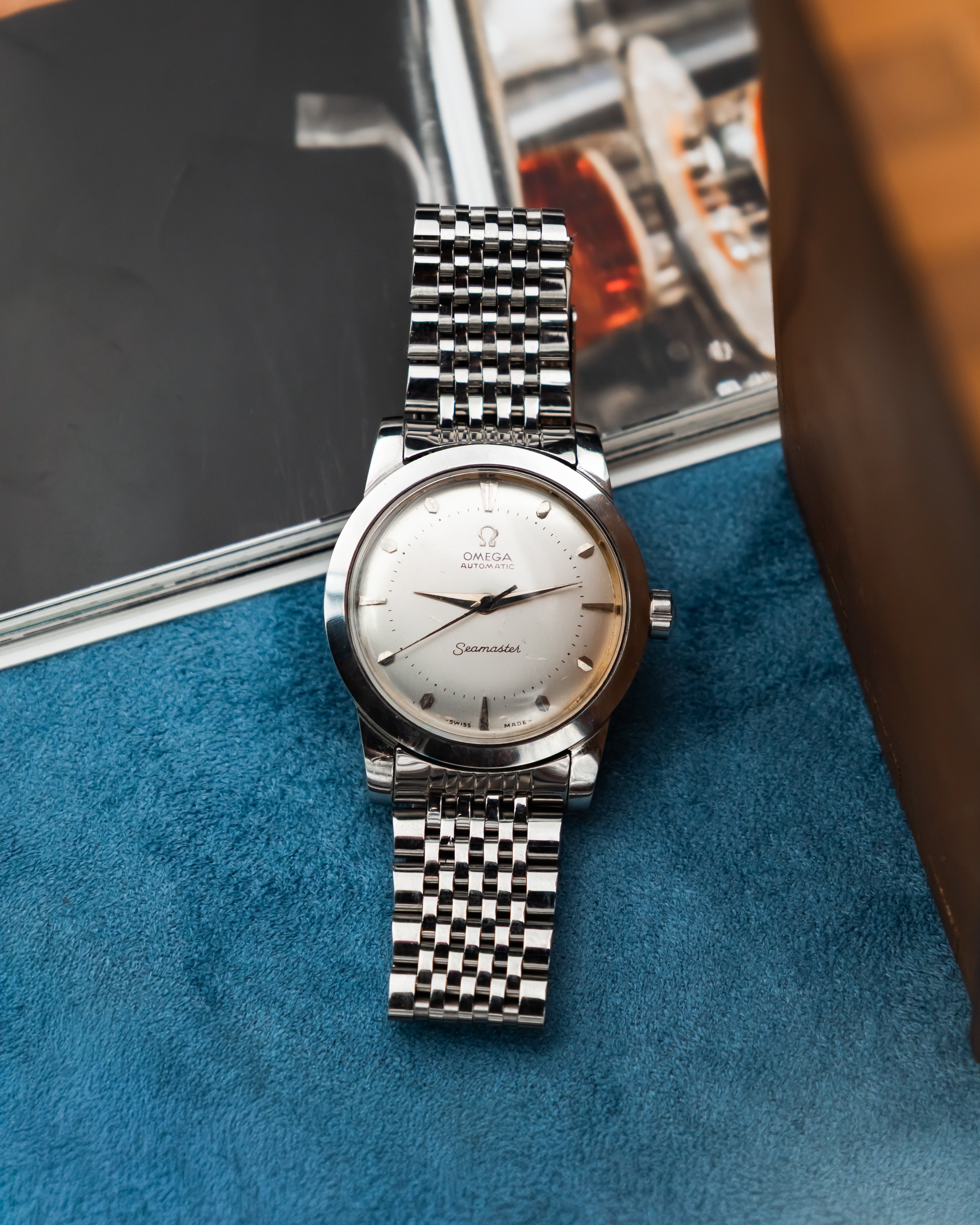 Omega C 2577-1 Seamaster Bumper - Silver Dial