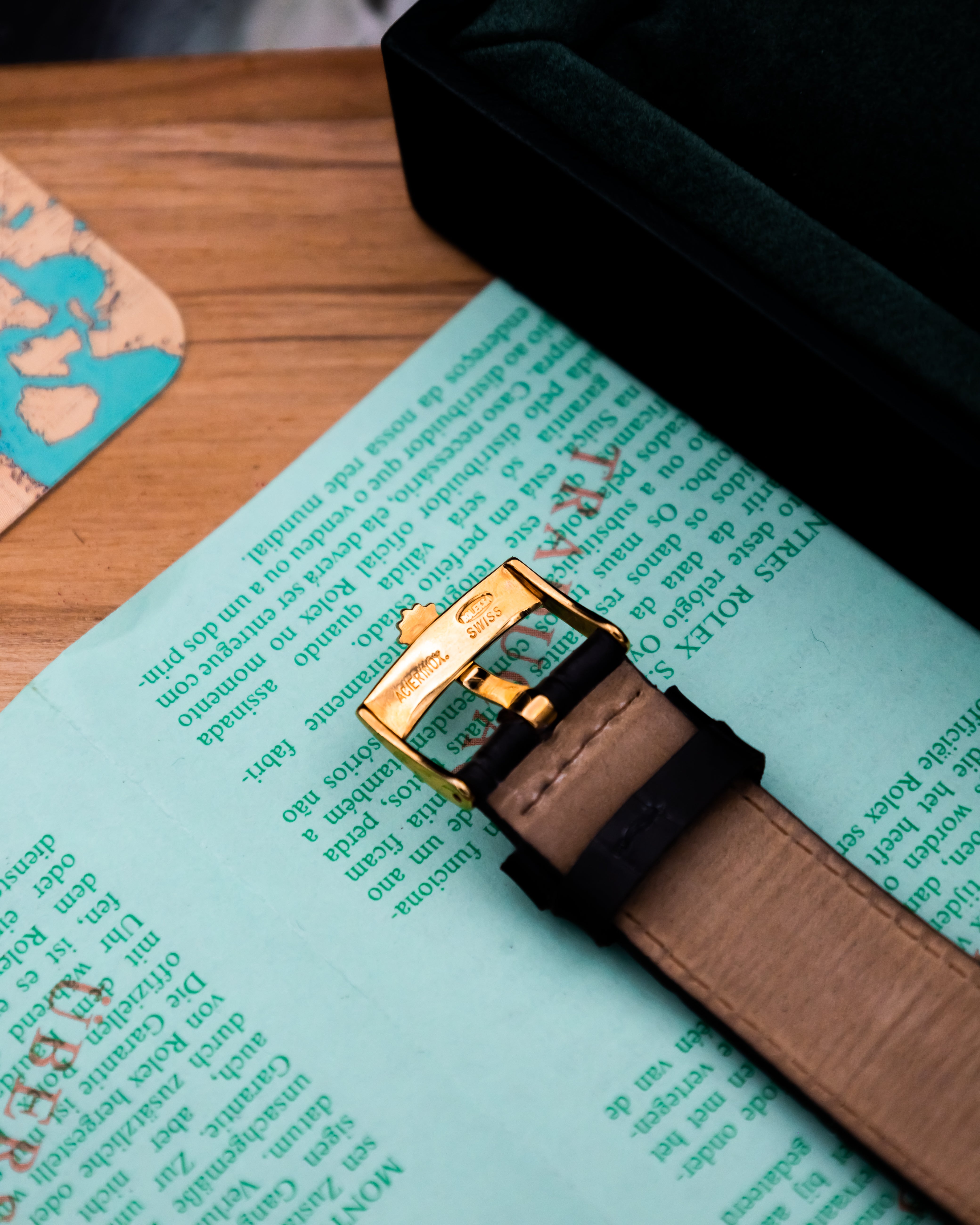 Rolex 1500 Perpetual date 18k - gold dial