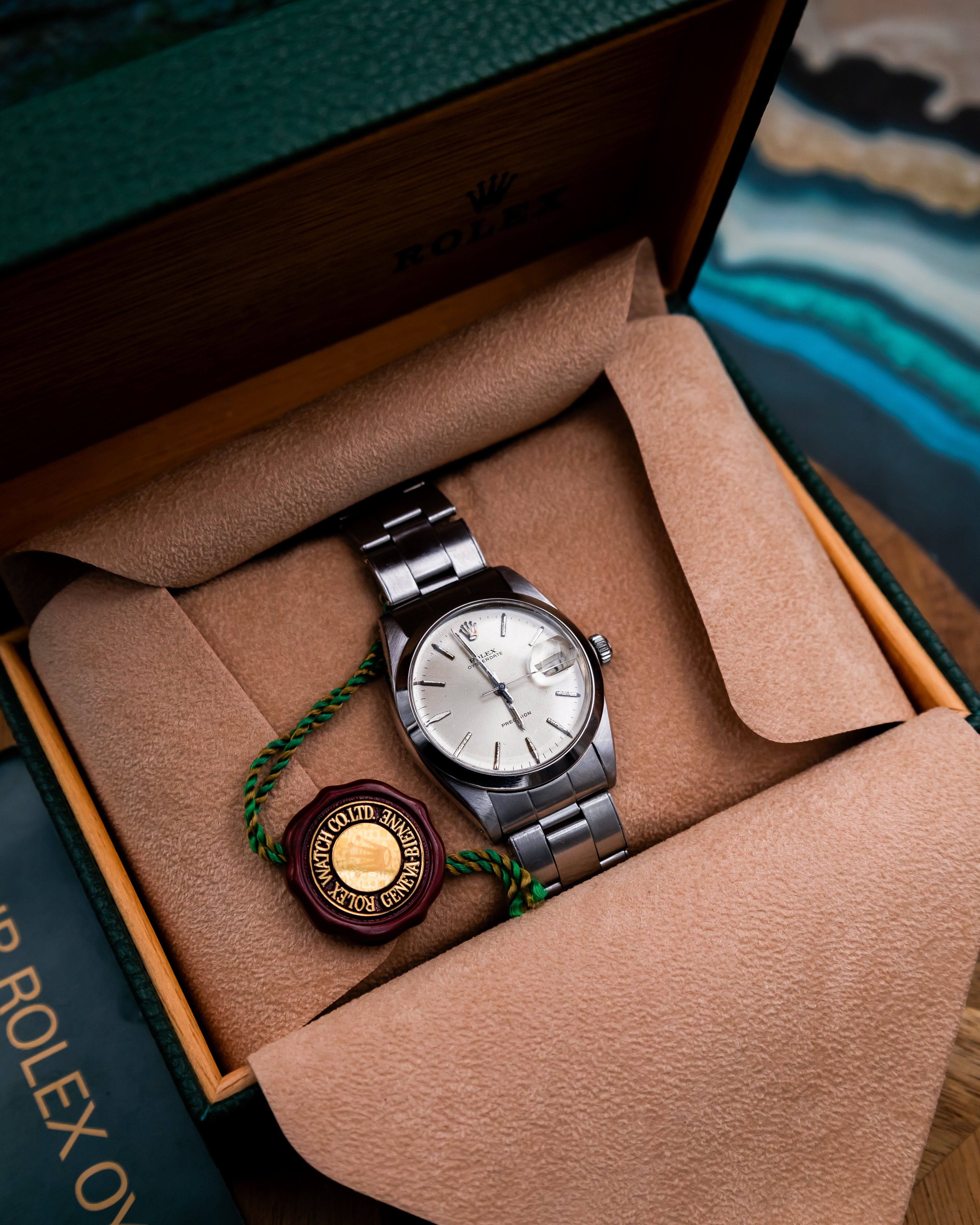 Rolex 6694 OysterDate - Grey Dial