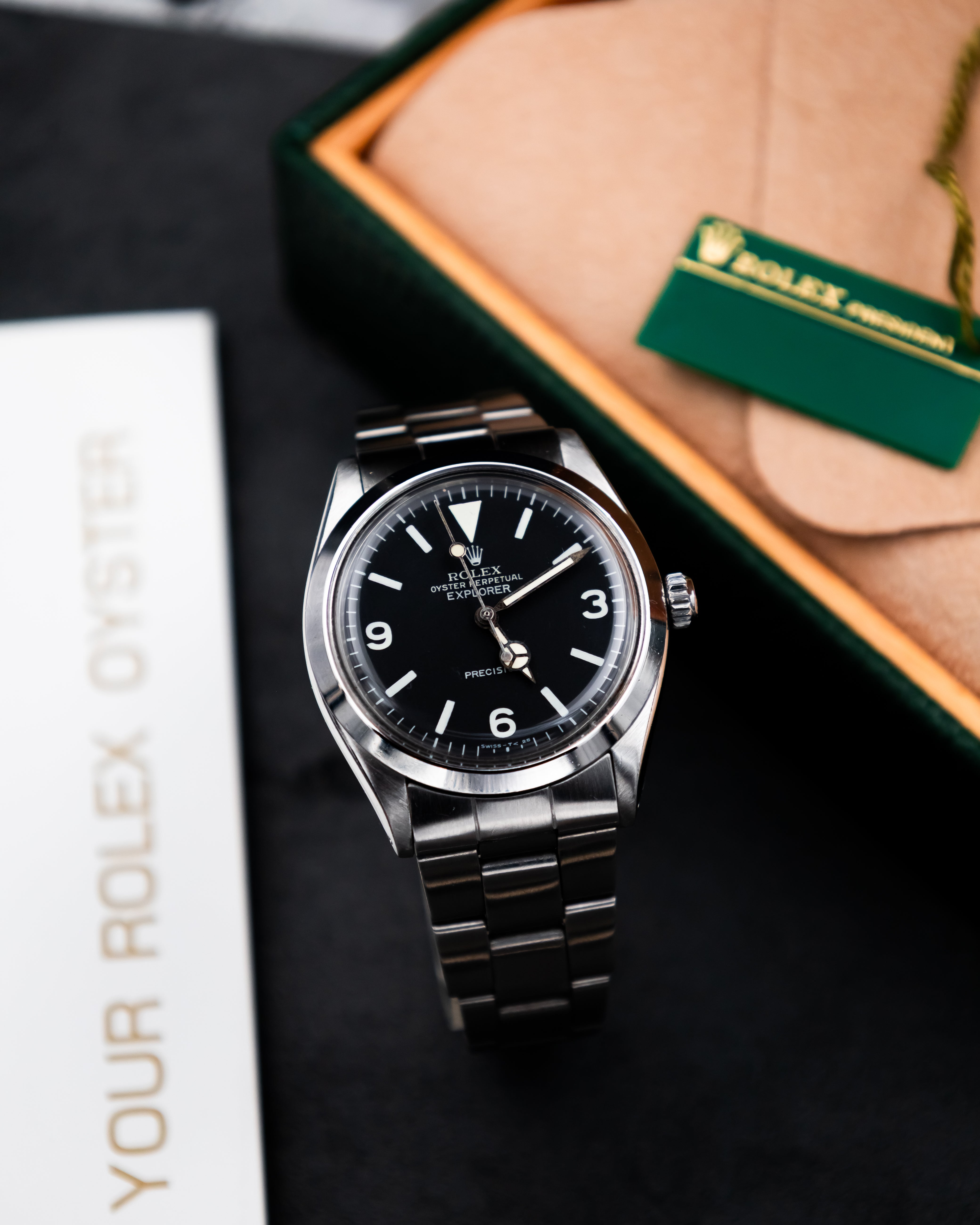 Rolex 5500 Explorer - Black dial