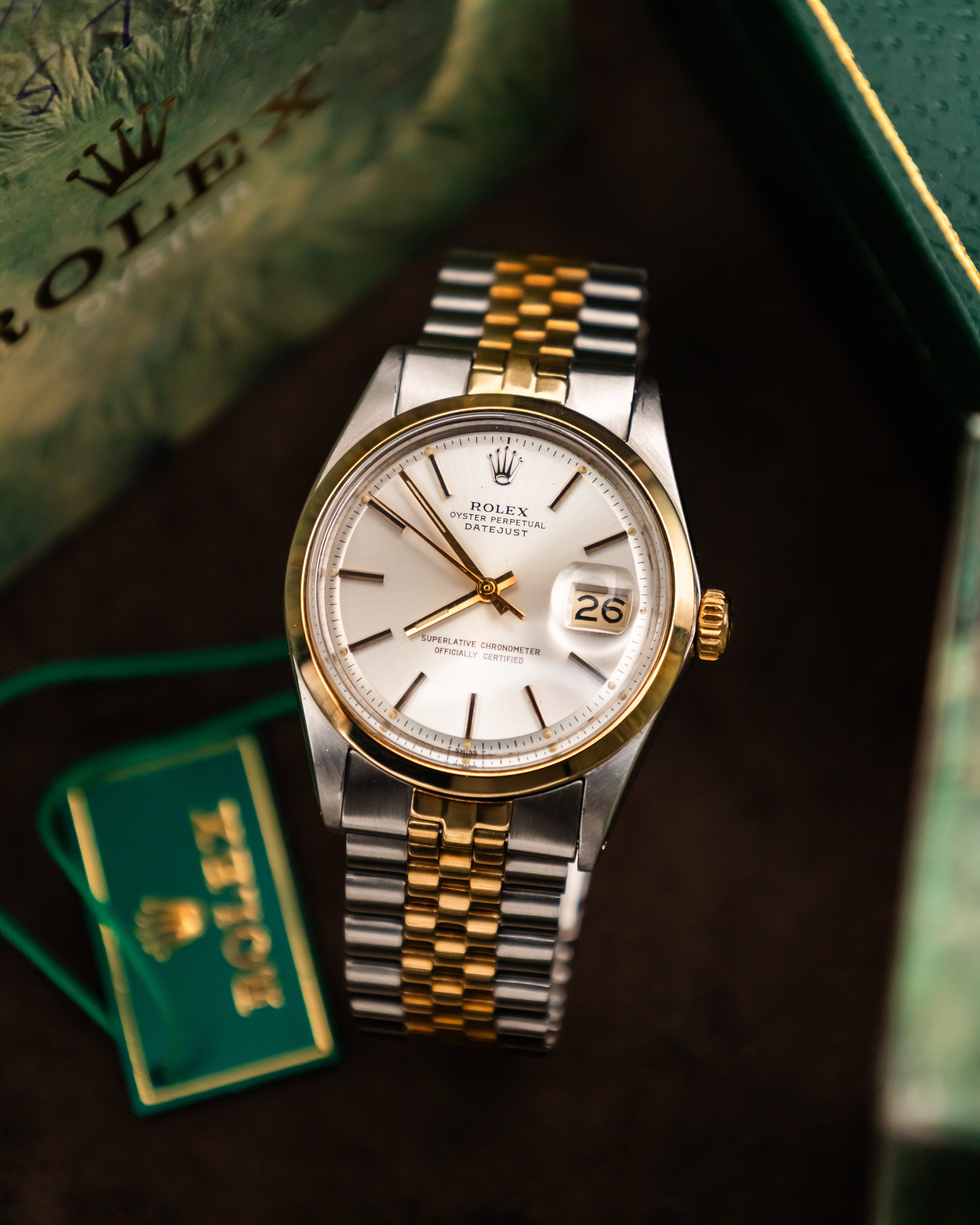 Rolex 1600 Datejust Two-Tone - White Dial