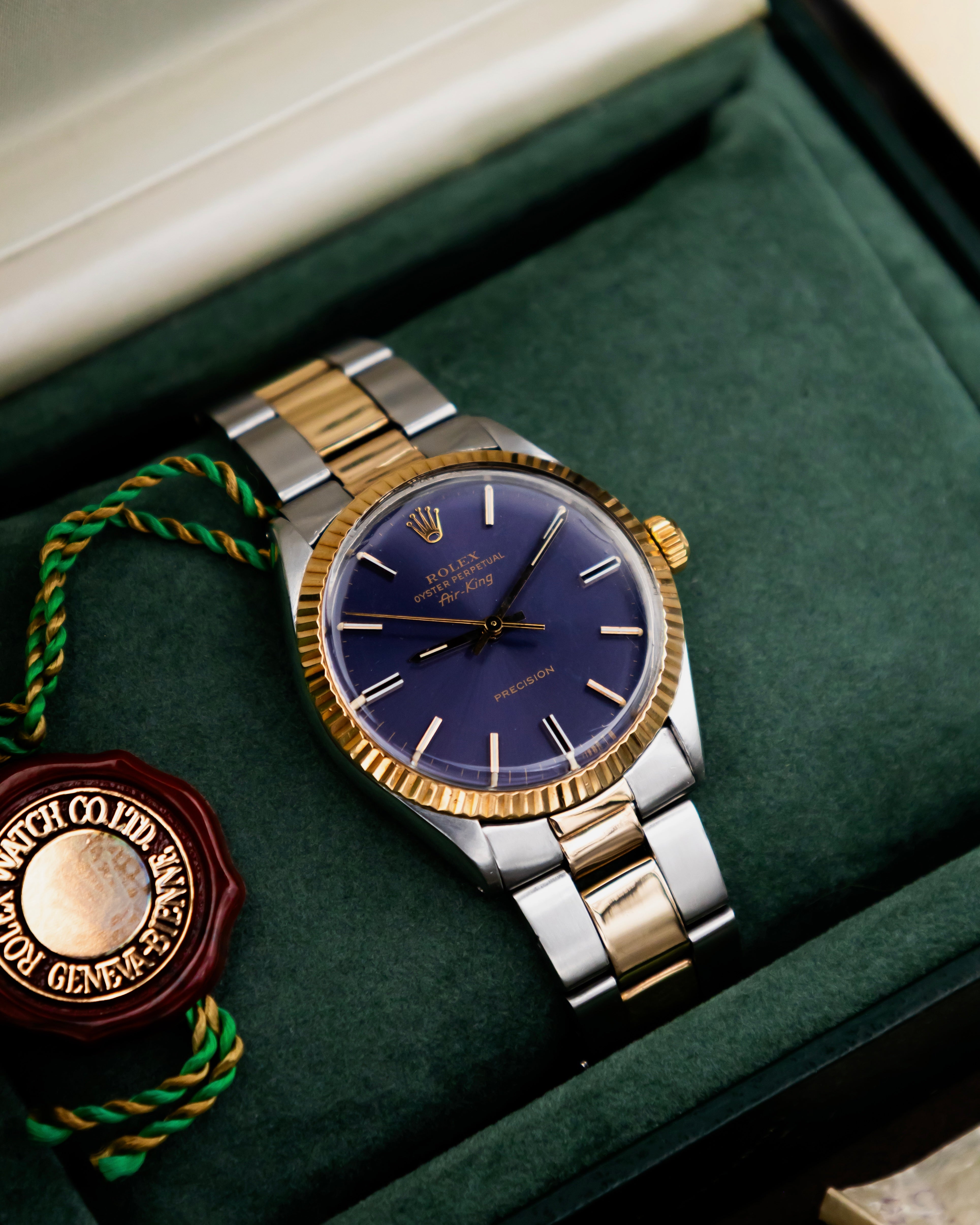 Rolex 5500 Air-King - Blue Dial