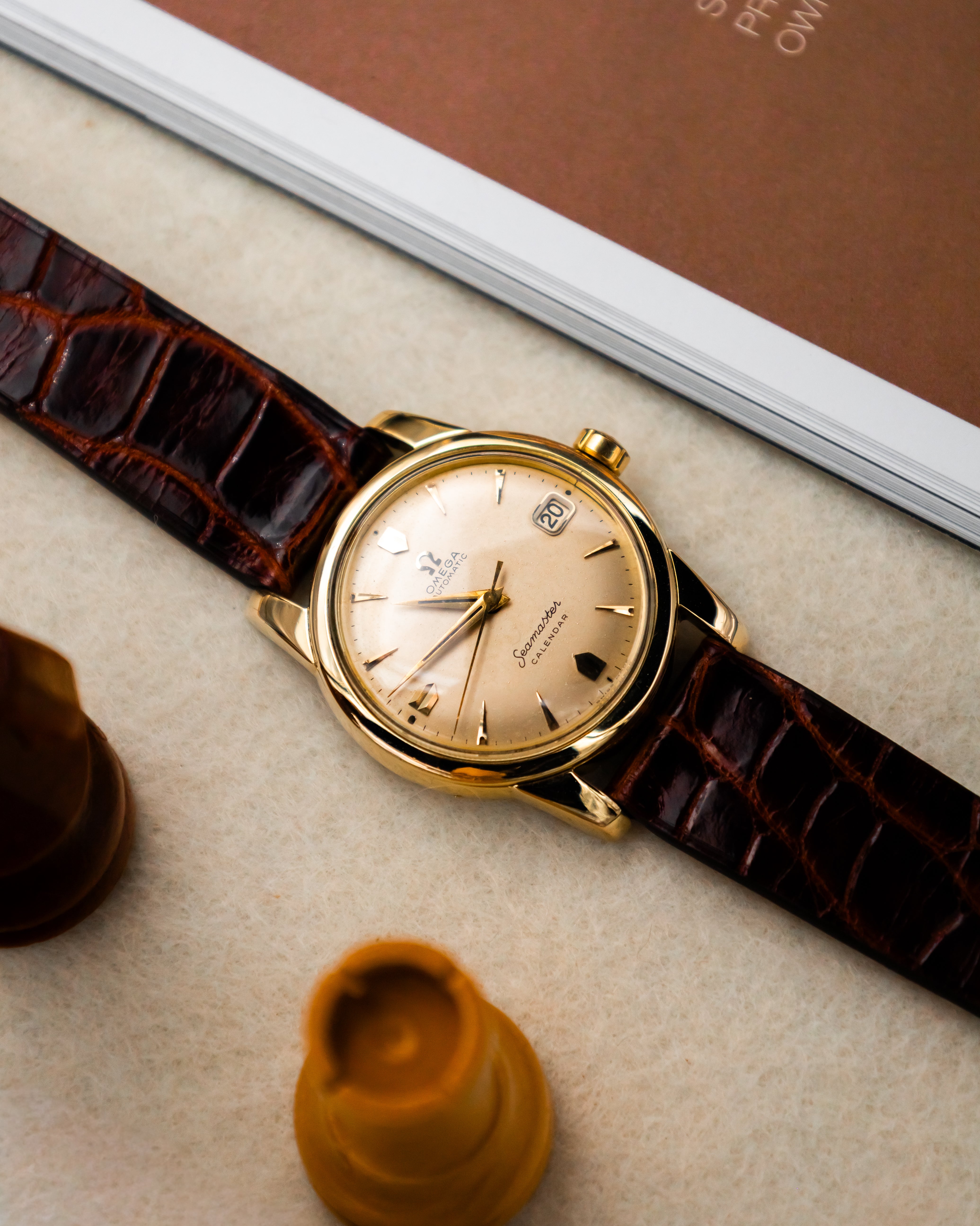 Omega Seamaster Calendar 2849-2 SC - Beige Dial