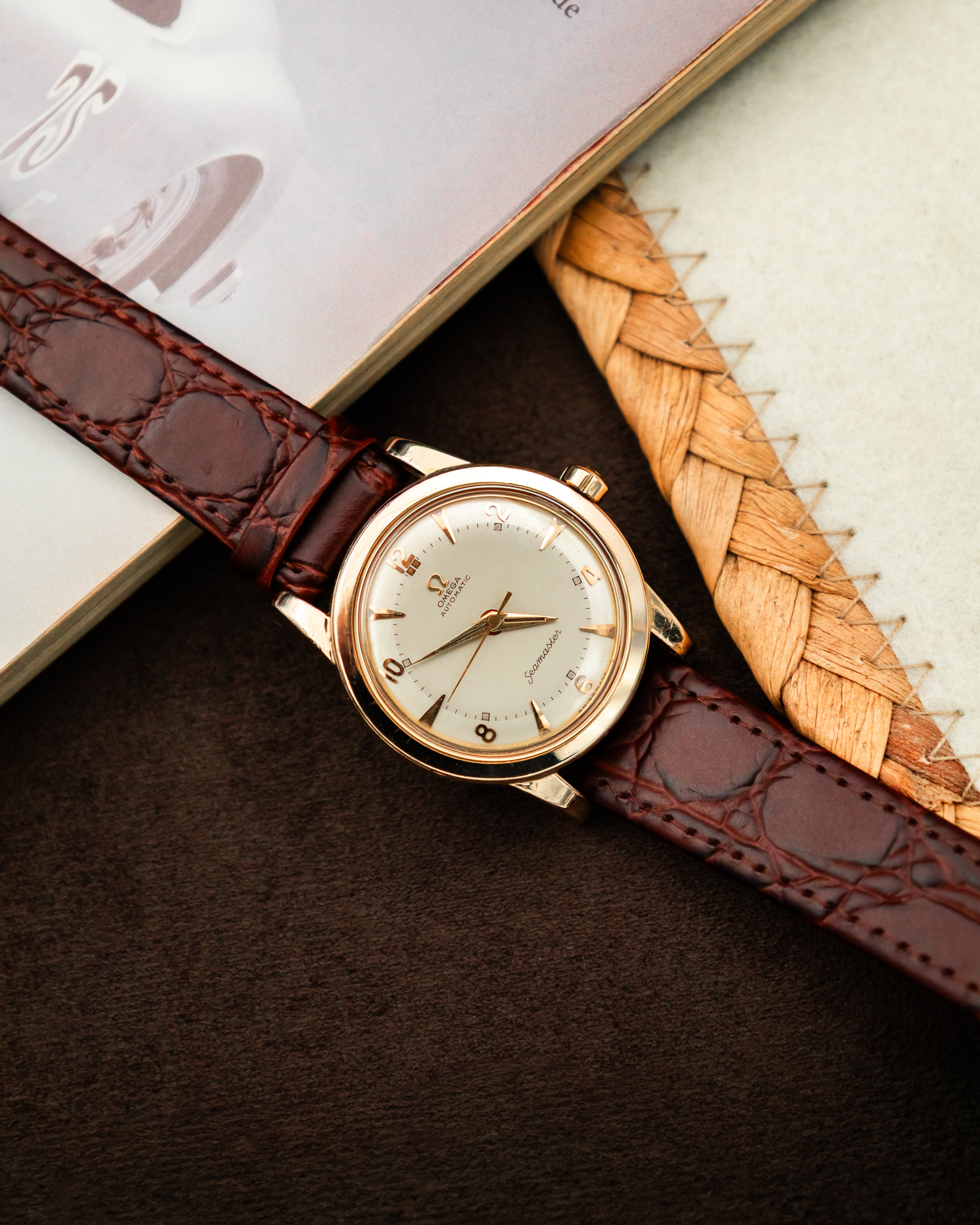 Omega 2577-11 SC Seamaster Bumper - two-tone champagne dial