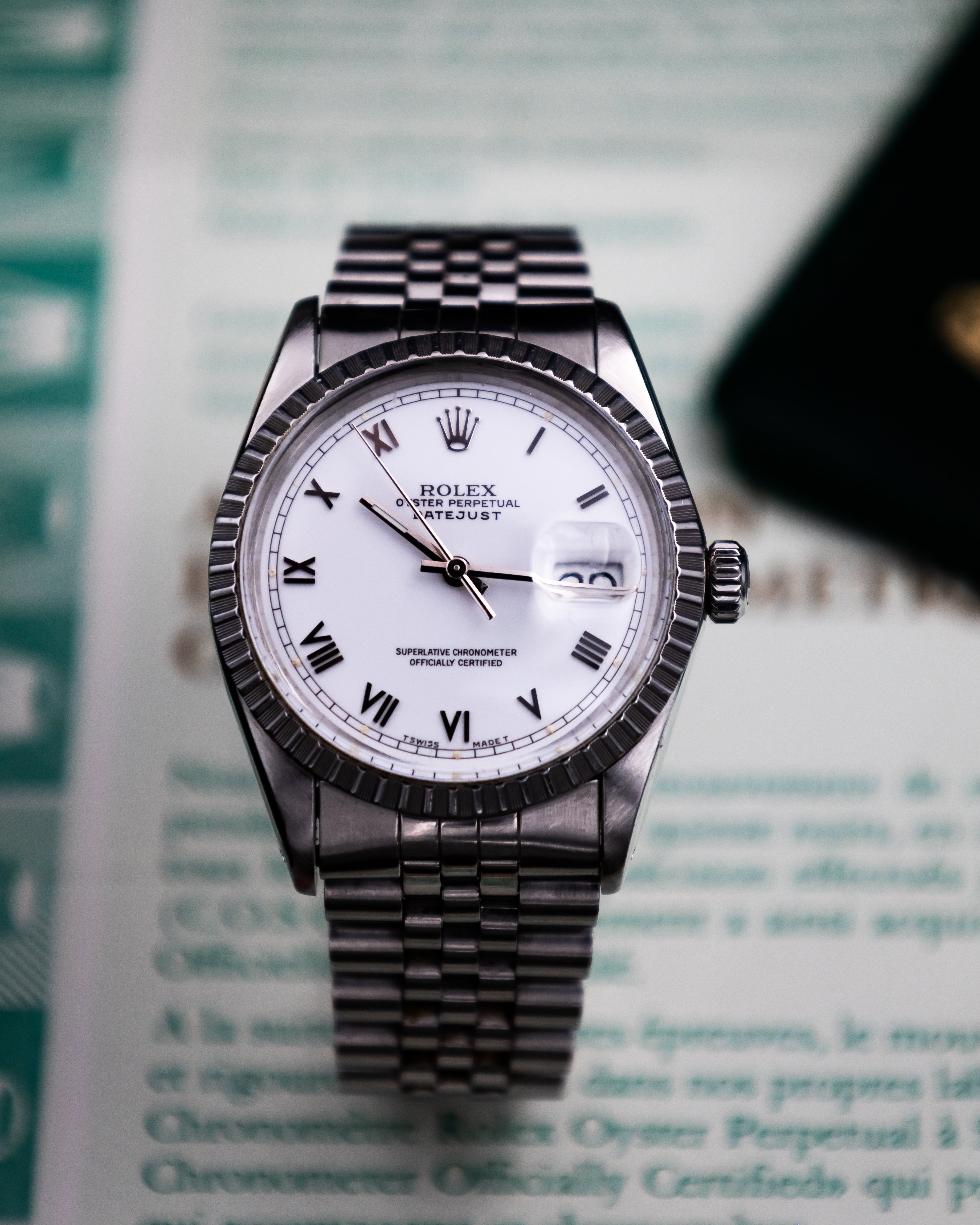 Rolex 16030 Oyster Perpetual Datejust - Roman dial