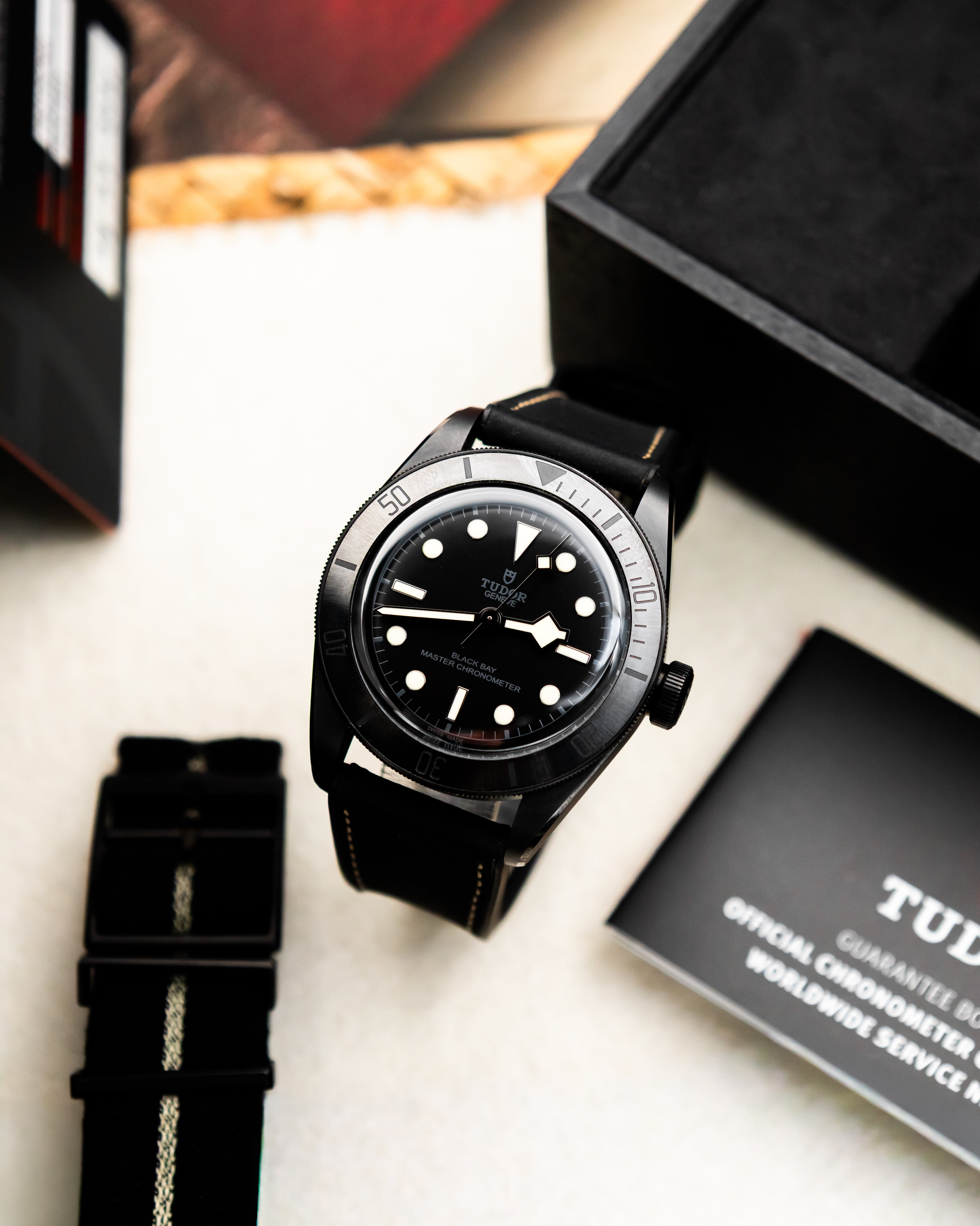 Tudor 79210CNU Black Bay Ceramic - Black Dial