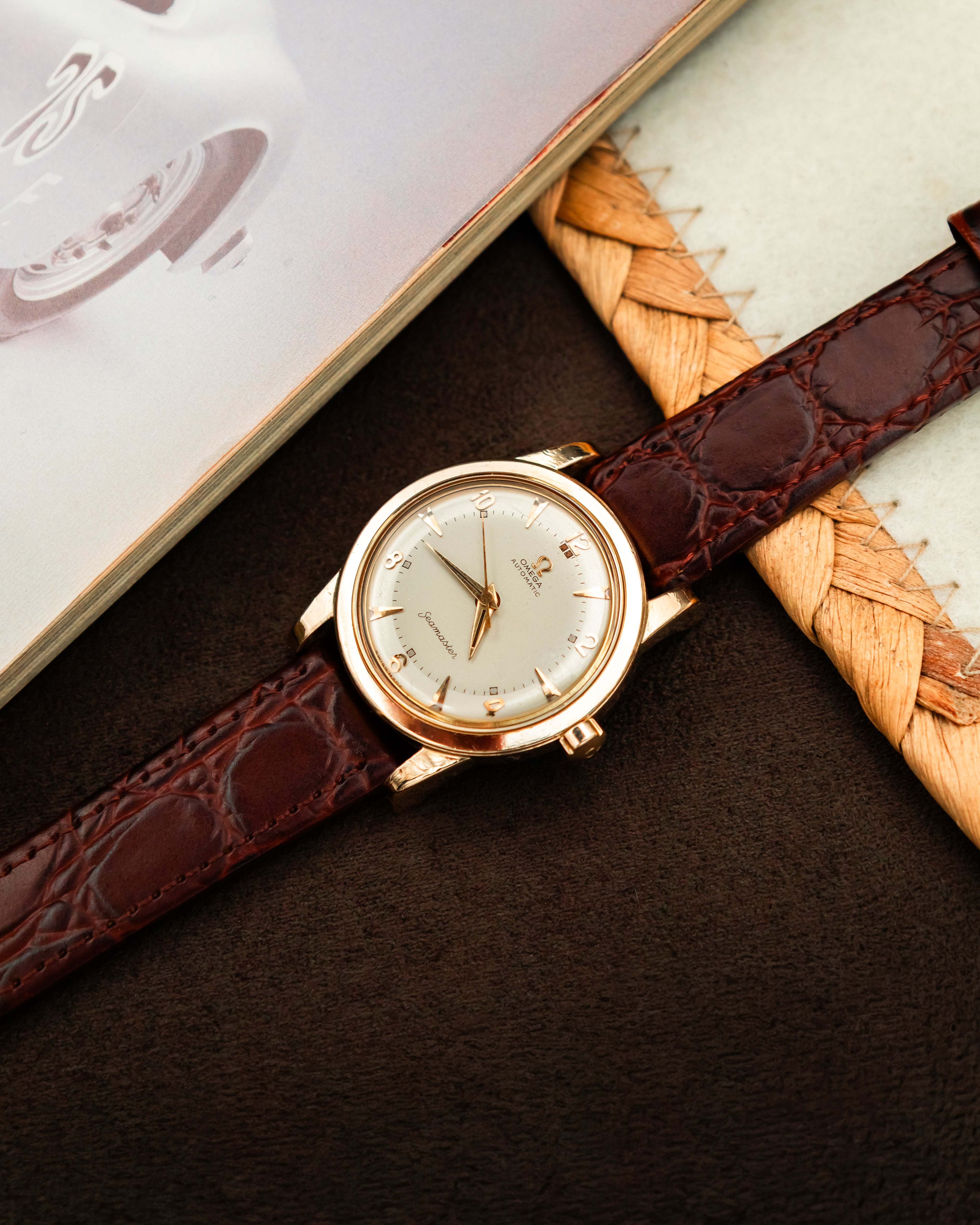 Omega 2577-11 SC Seamaster Bumper - two-tone champagne dial