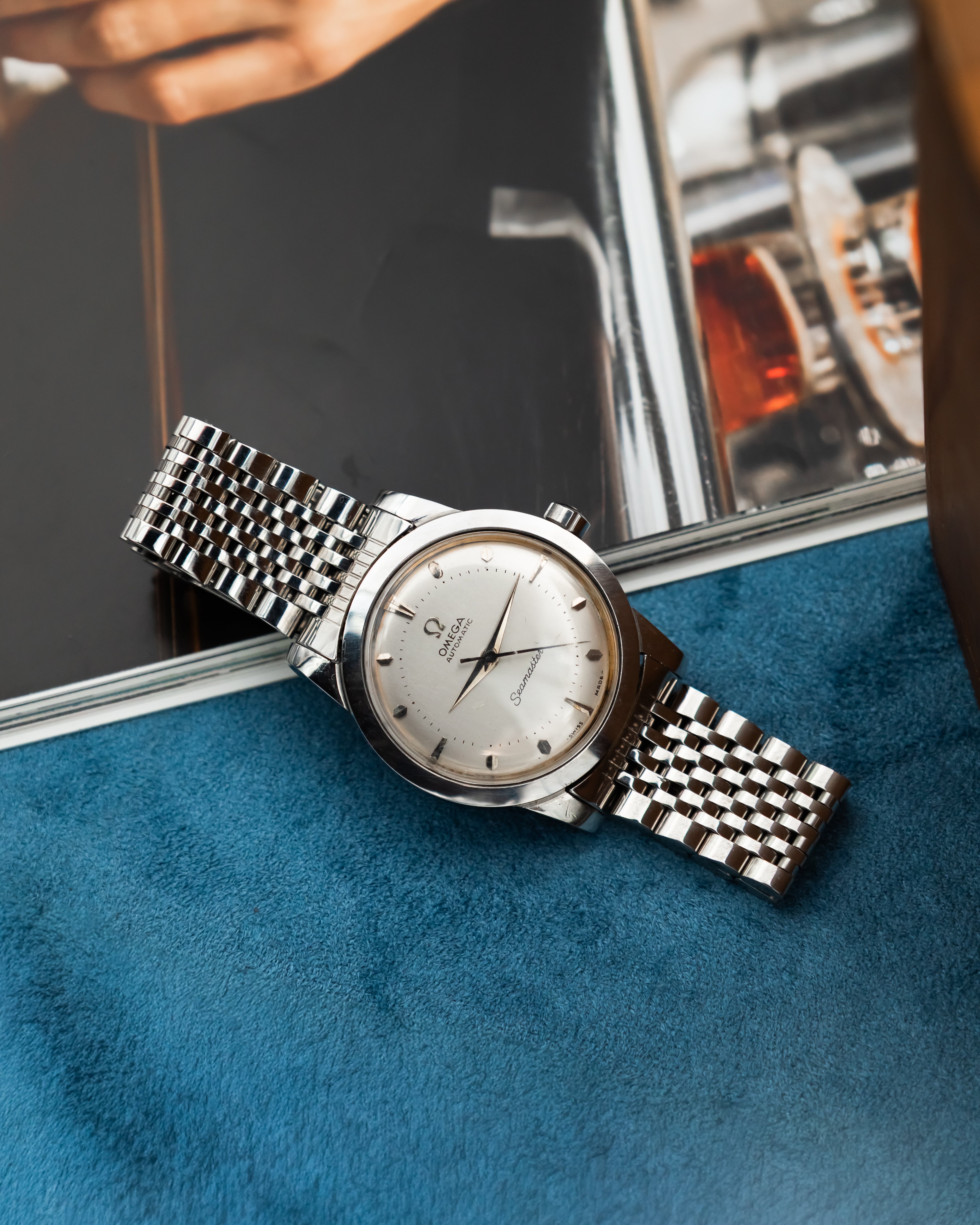 Omega C 2577-1 Seamaster Bumper - Silver Dial