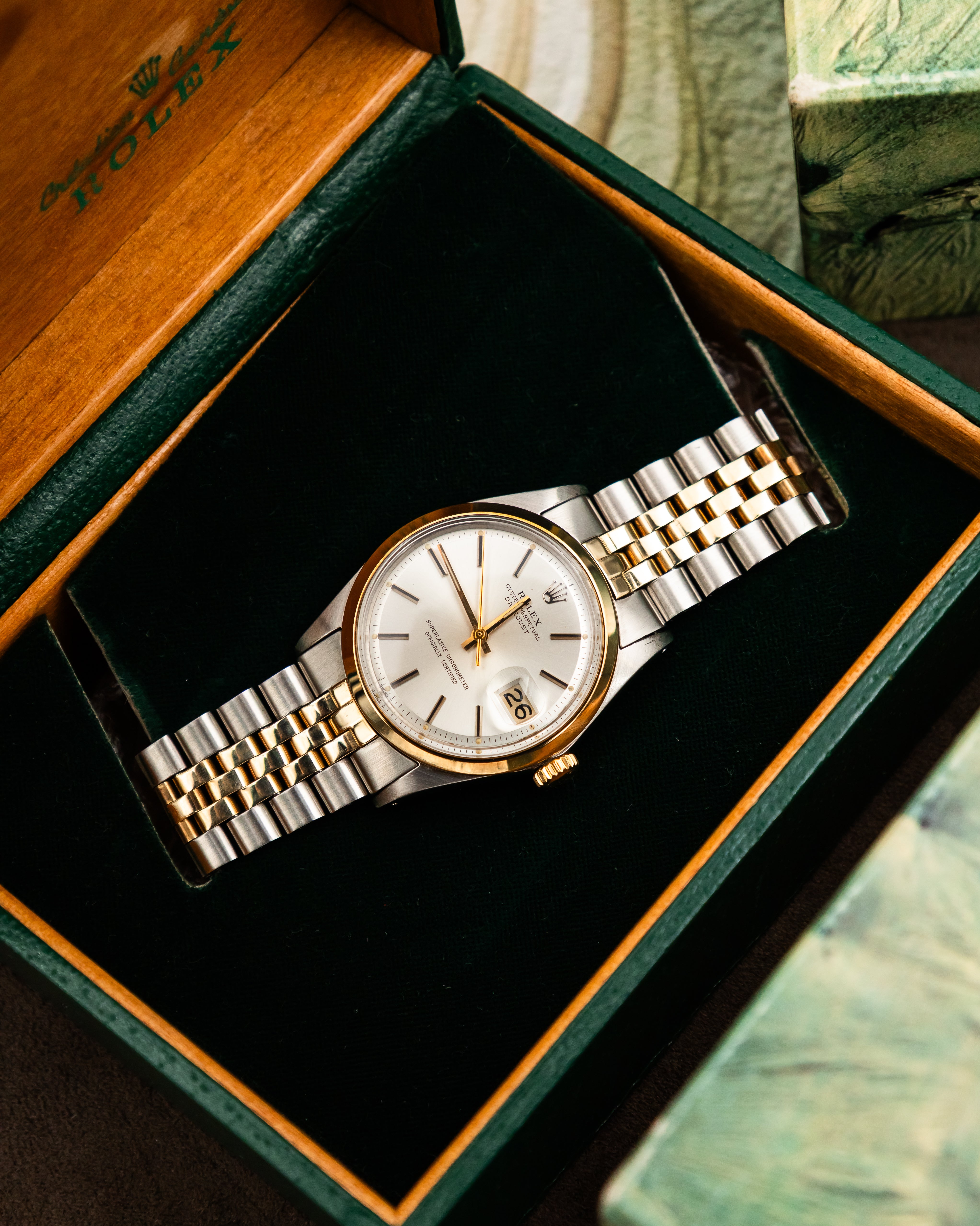 Rolex 1600 Datejust Two-Tone - White Dial