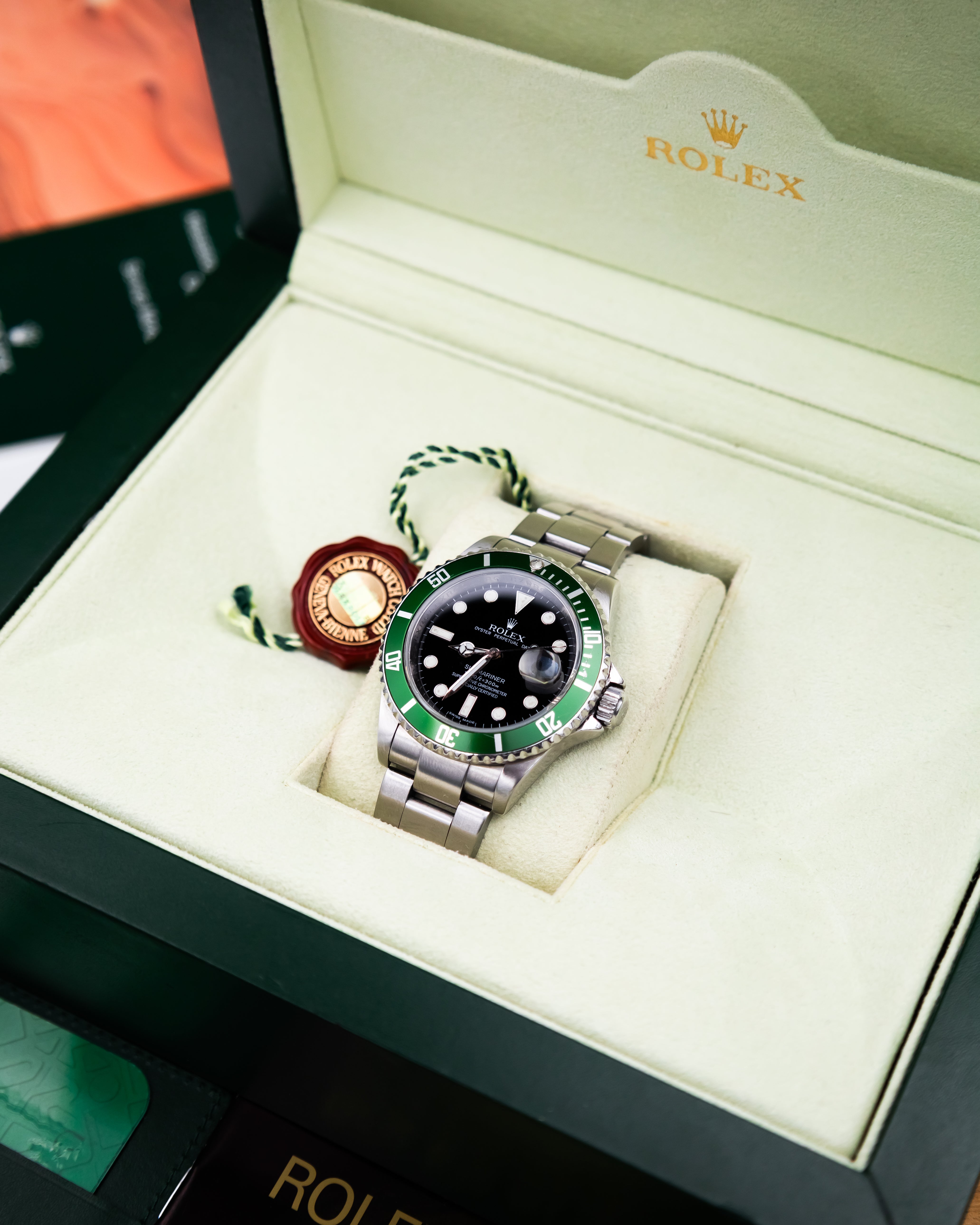 Rolex 16610LV SUBMARINER - black maxi dial