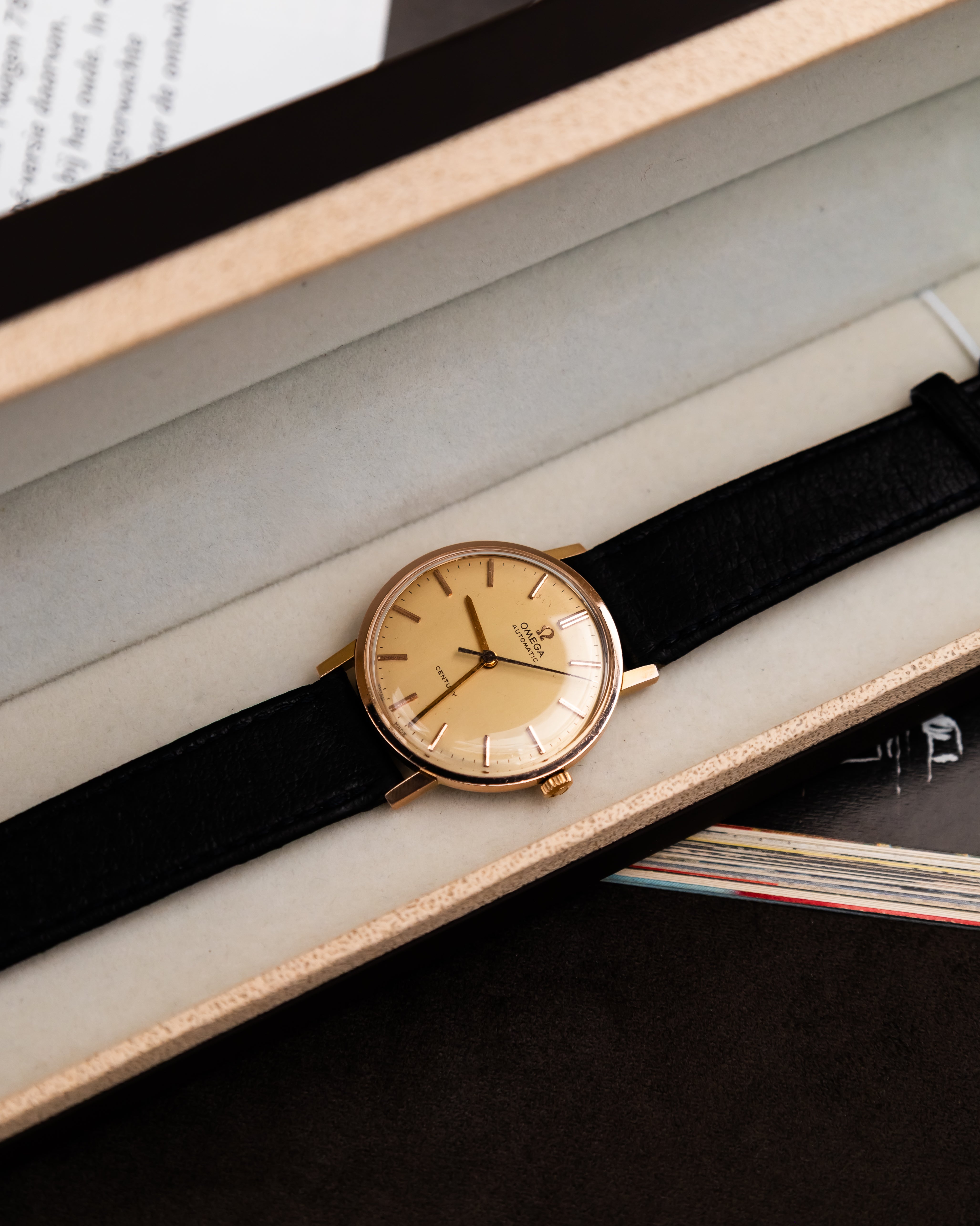 Omega 162.009 Century Automatic - Champagne Dial