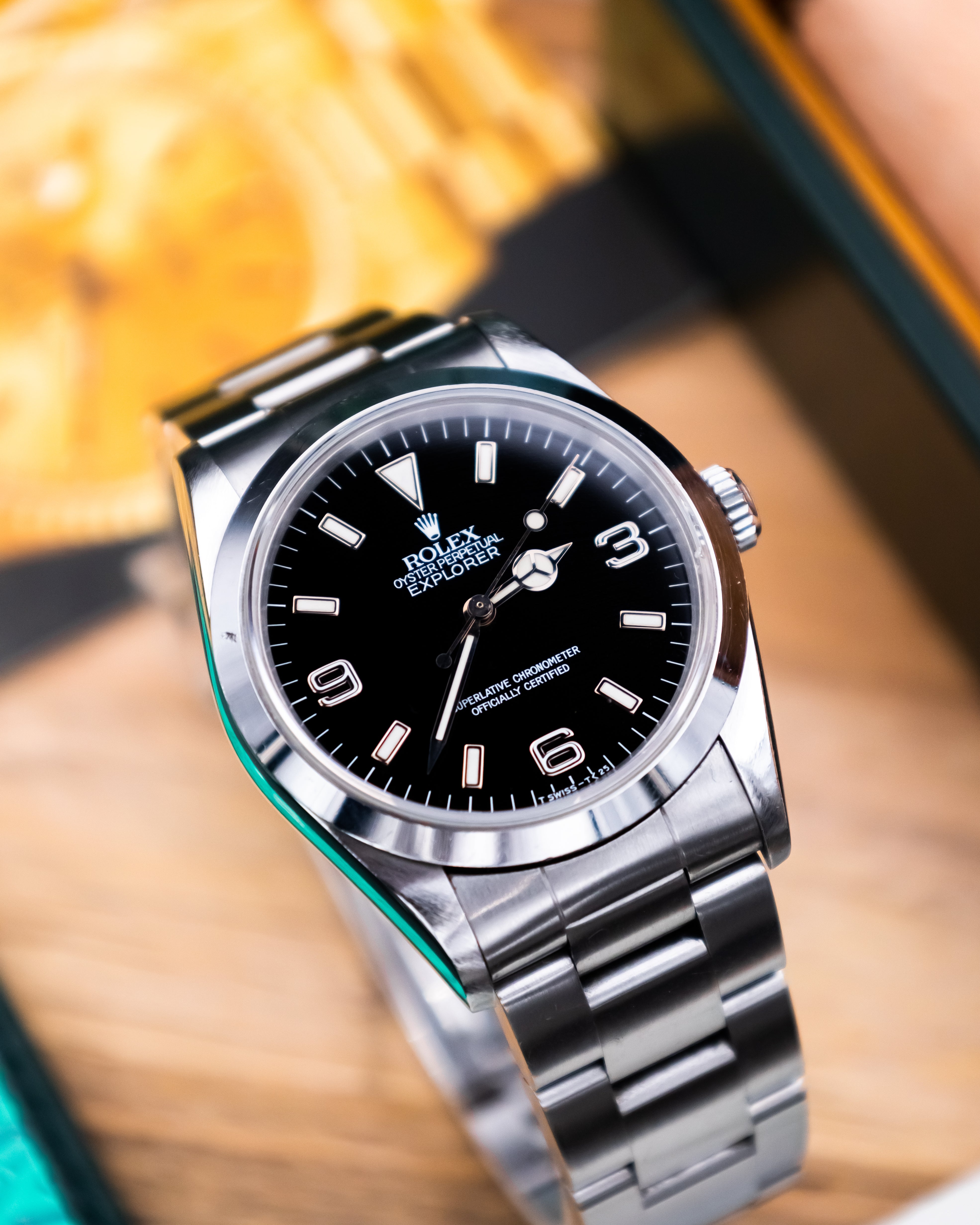 Rolex 14270 Explorer - black dial