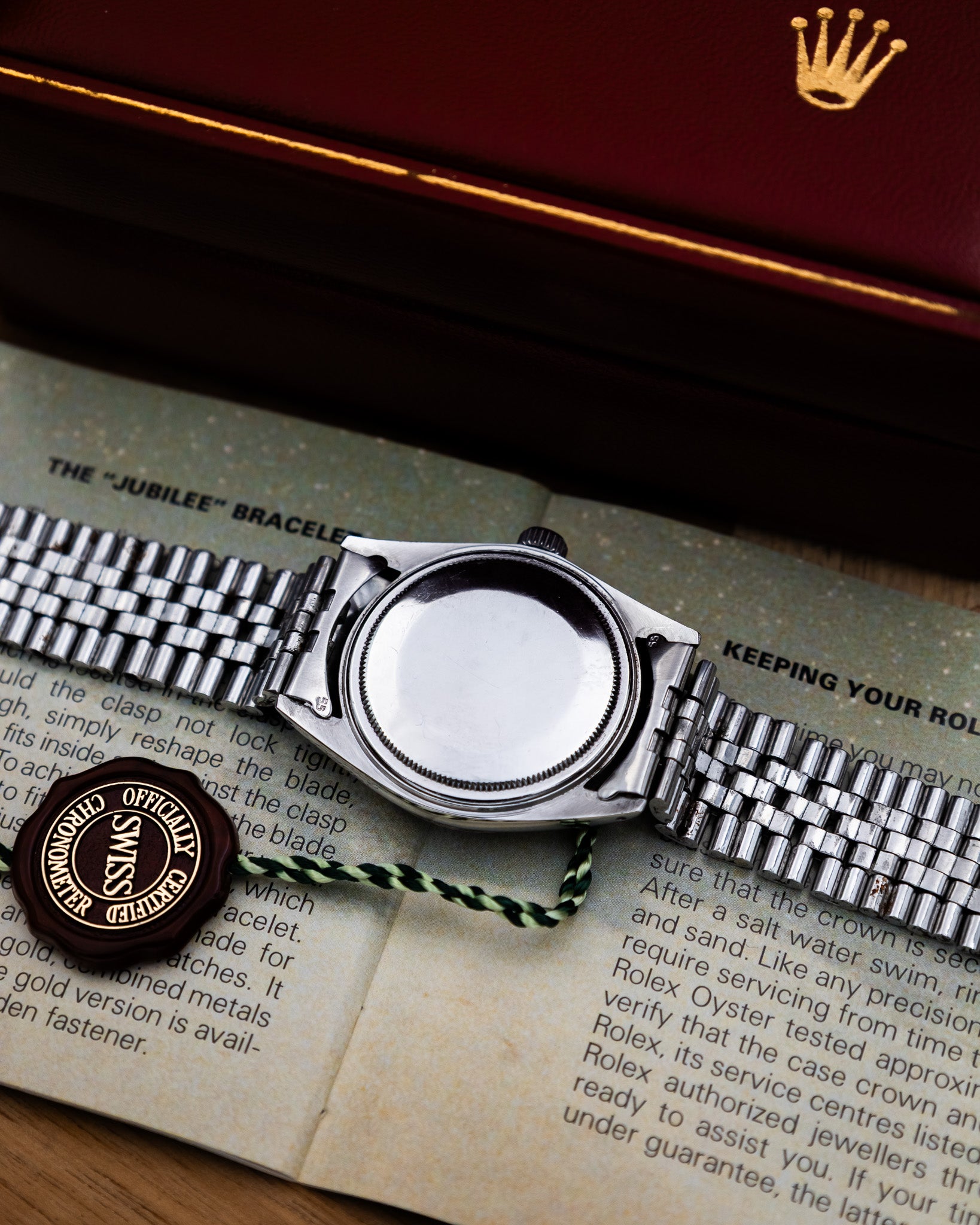 Rolex 1601 Oyster Perpetual- silver dial