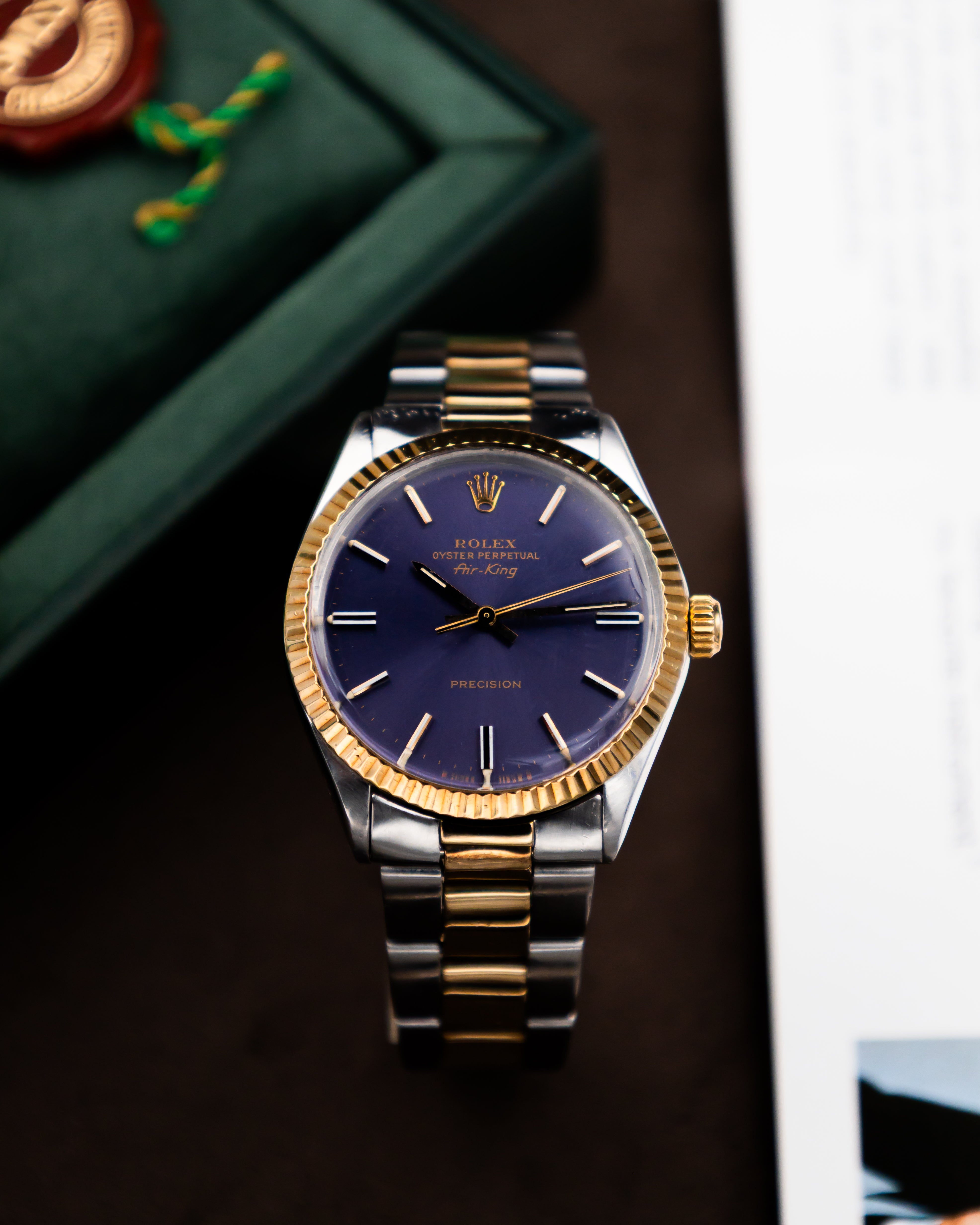 Rolex 5500 Air-King - Blue Dial