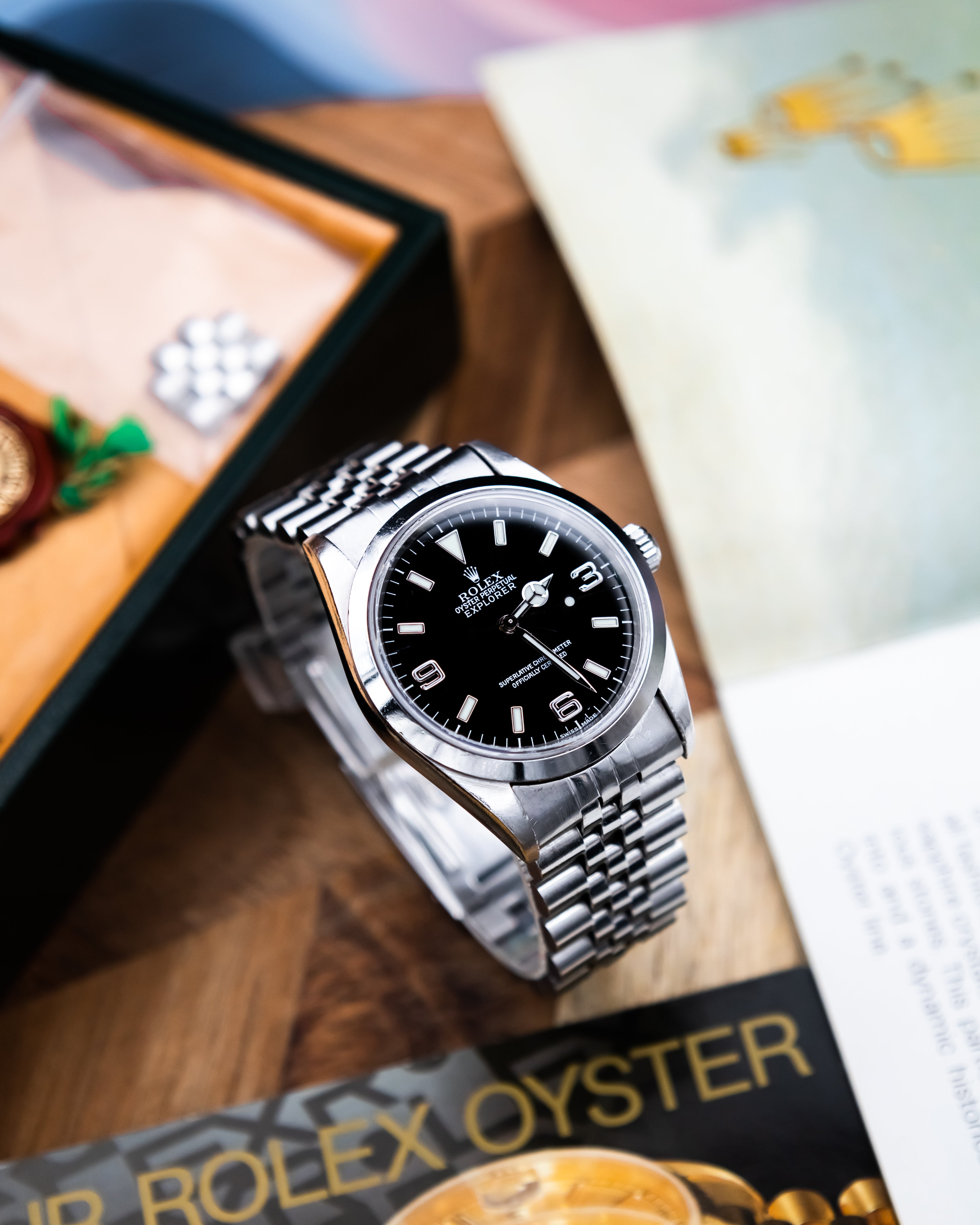 Rolex 14270 Explorer - SWISS black dial