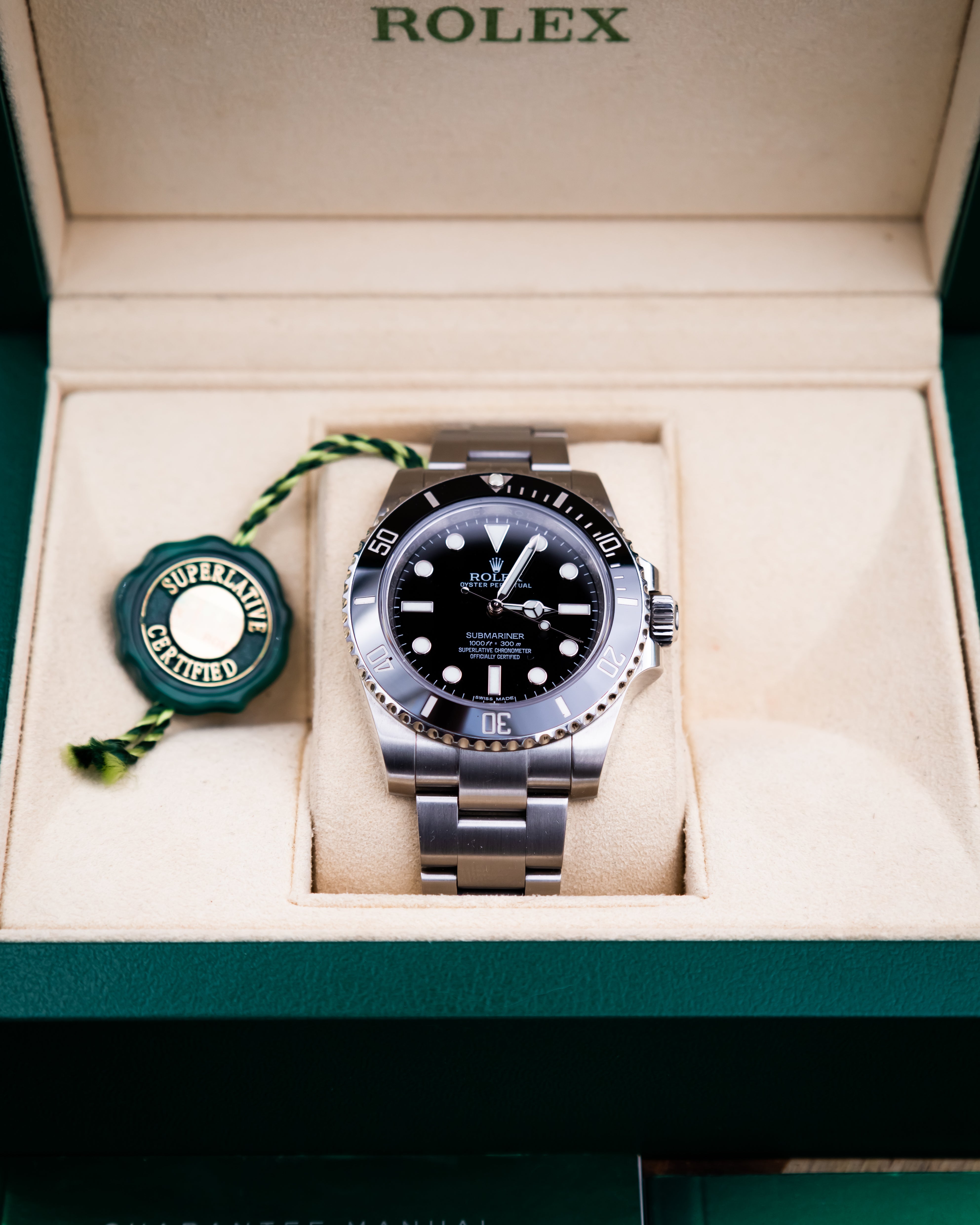 Rolex 114060 Submariner - Black dial