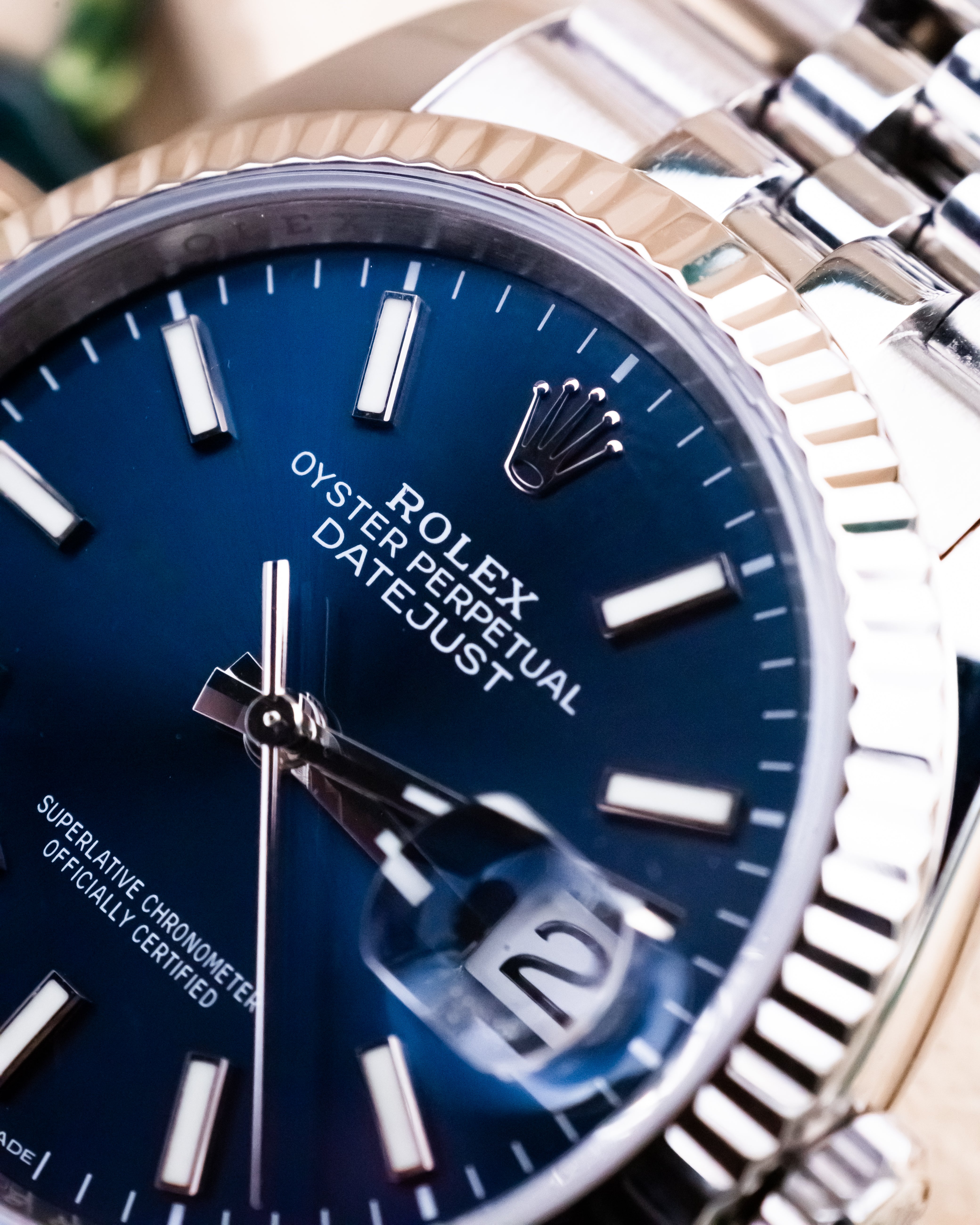 Rolex 126234 Perpetual Datejust - blue dial
