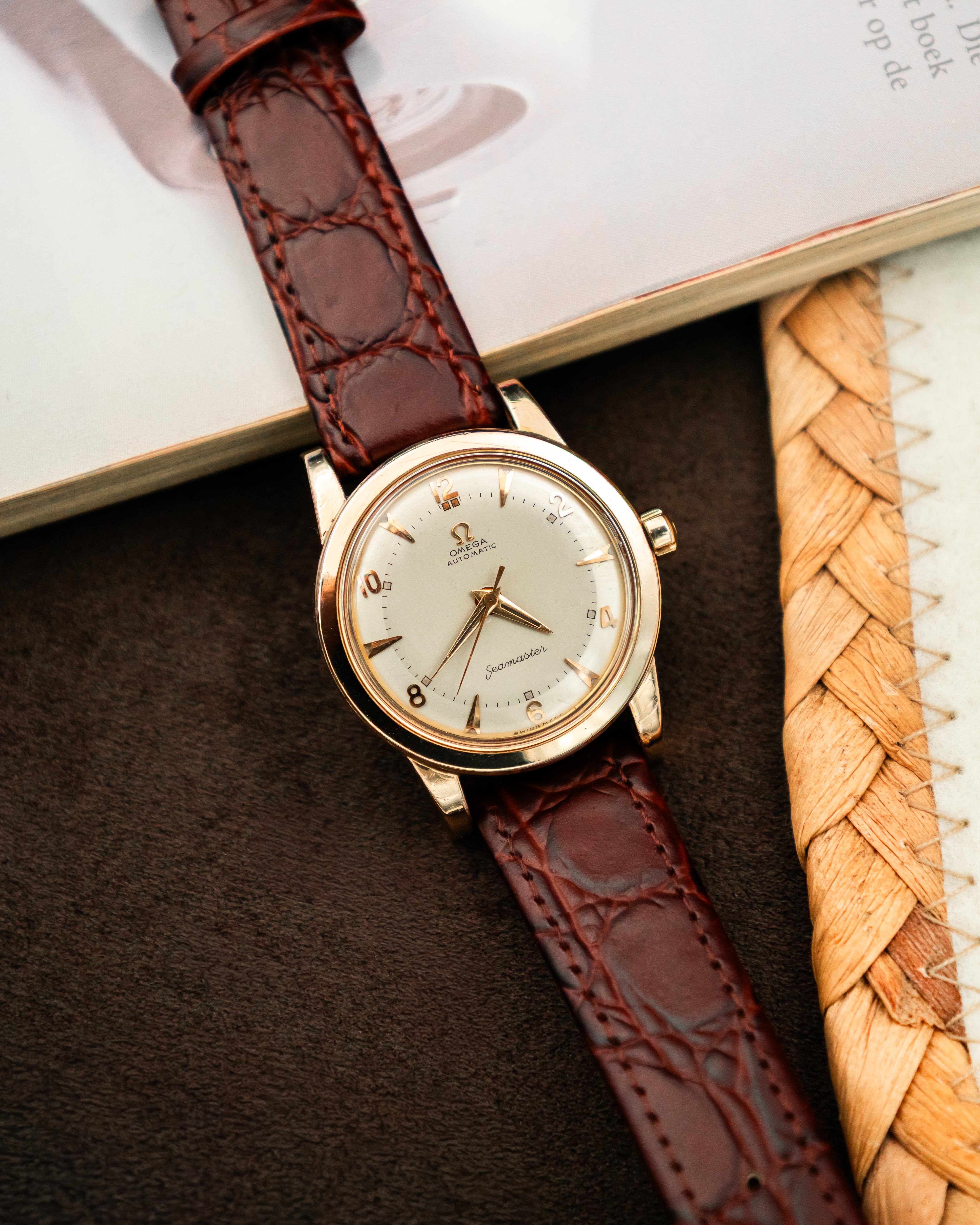 Omega 2577-11 SC Seamaster Bumper - two-tone champagne dial