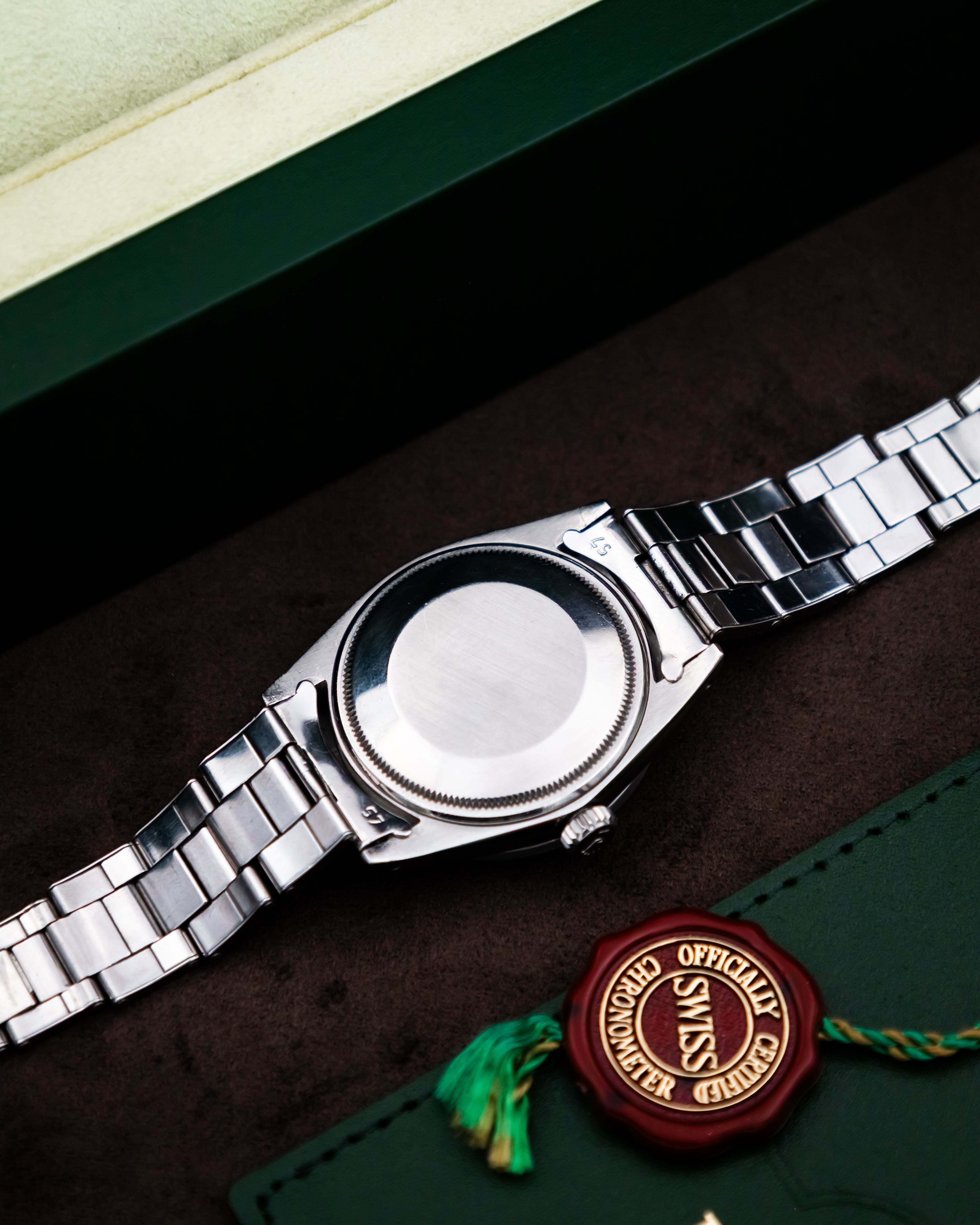 Rolex 1501 Perpetual Date - Blue Dial