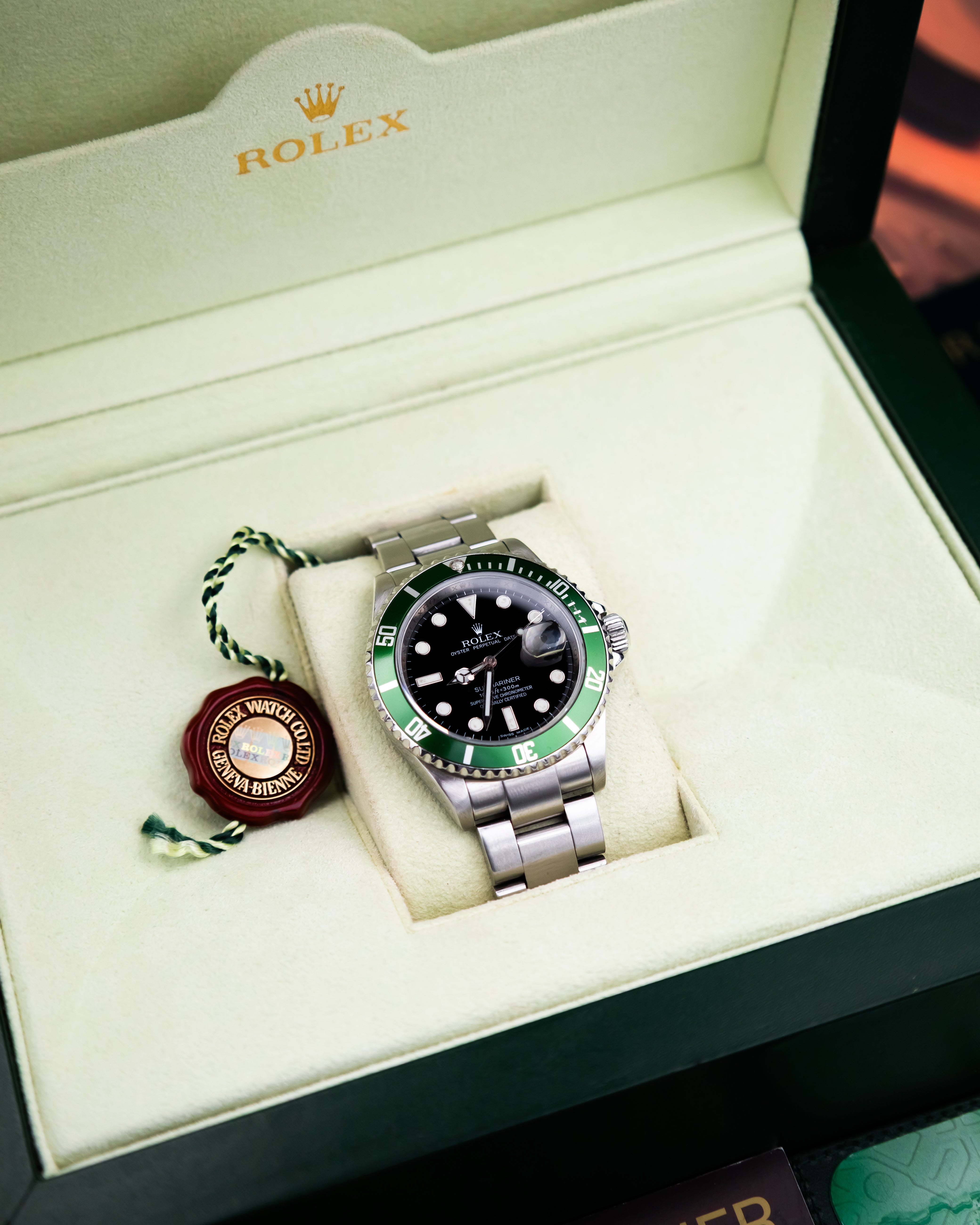Rolex 16610LV SUBMARINER - black maxi dial