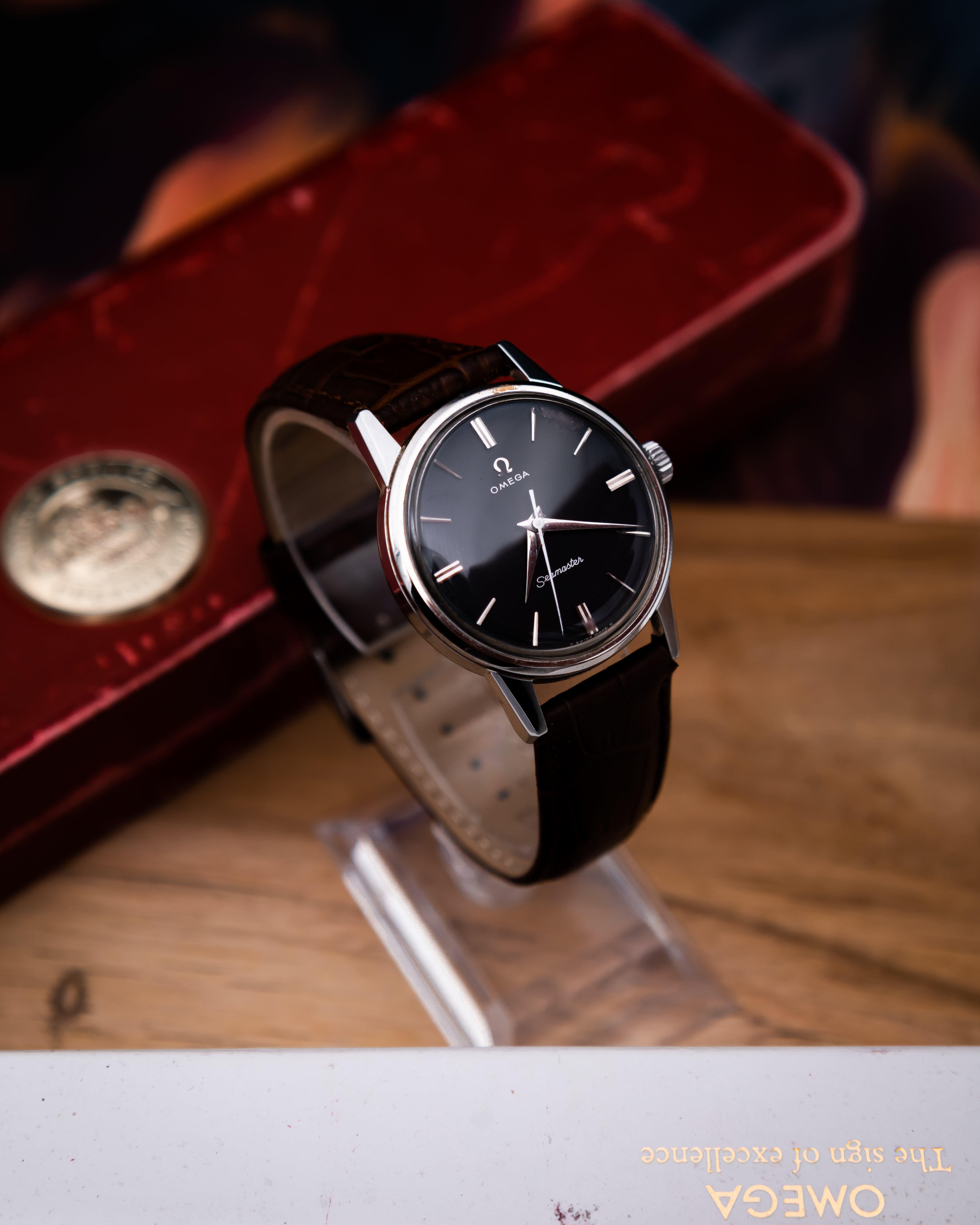 Omega 14390-61SC Seamaster - black dial