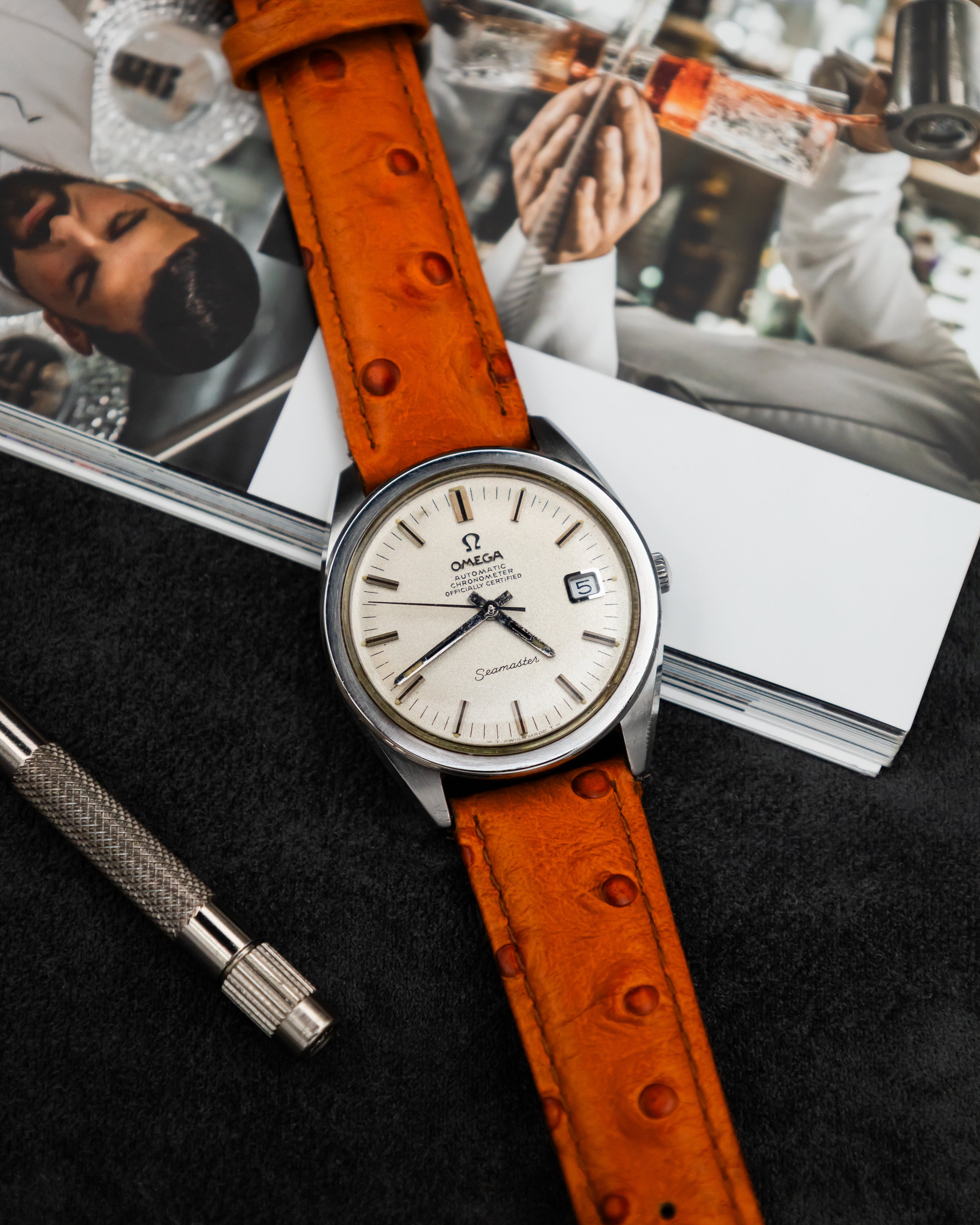 Omega 166.028 Seamaster Chronometer - Silver Dial
