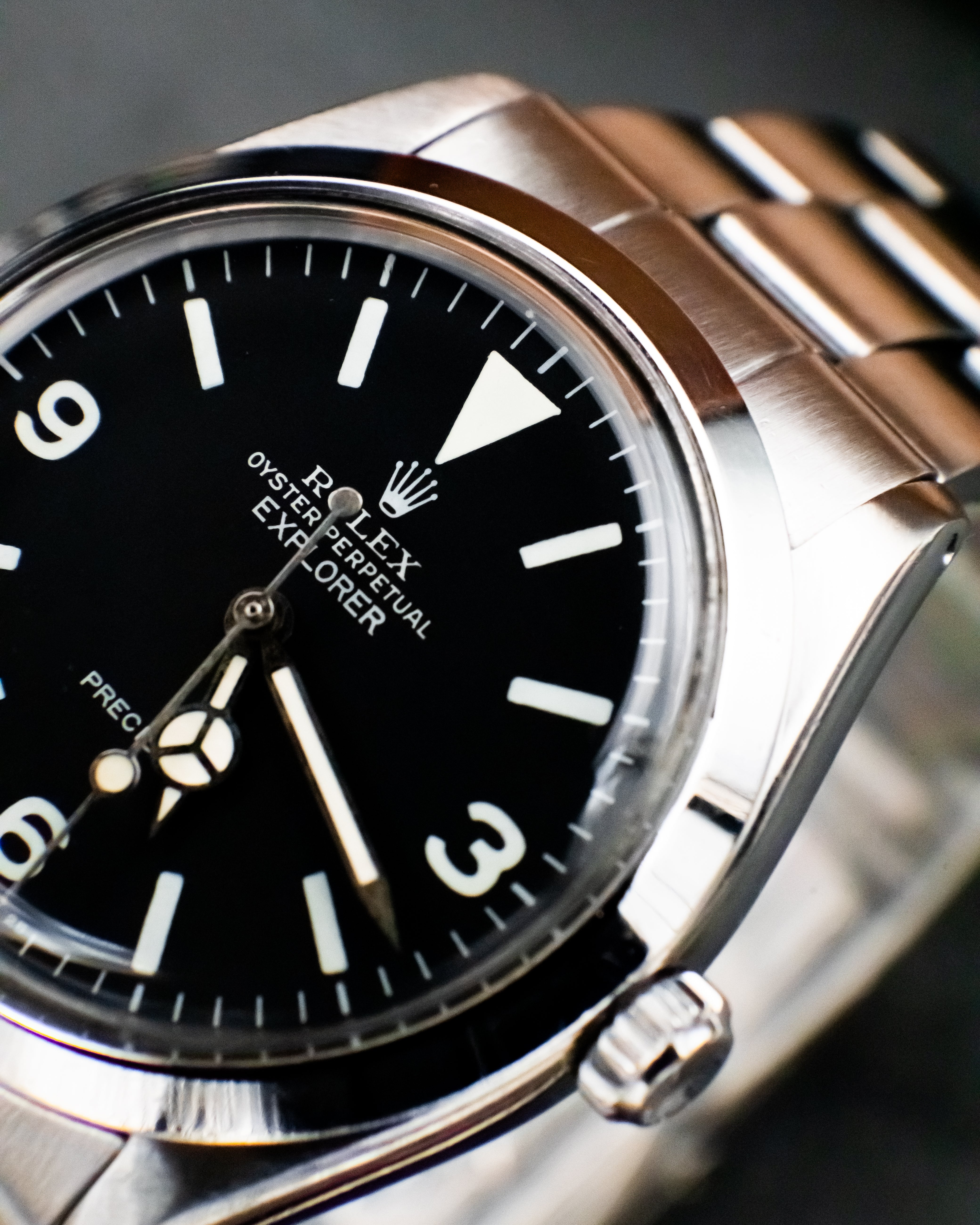 Rolex 5500 Explorer - Black dial