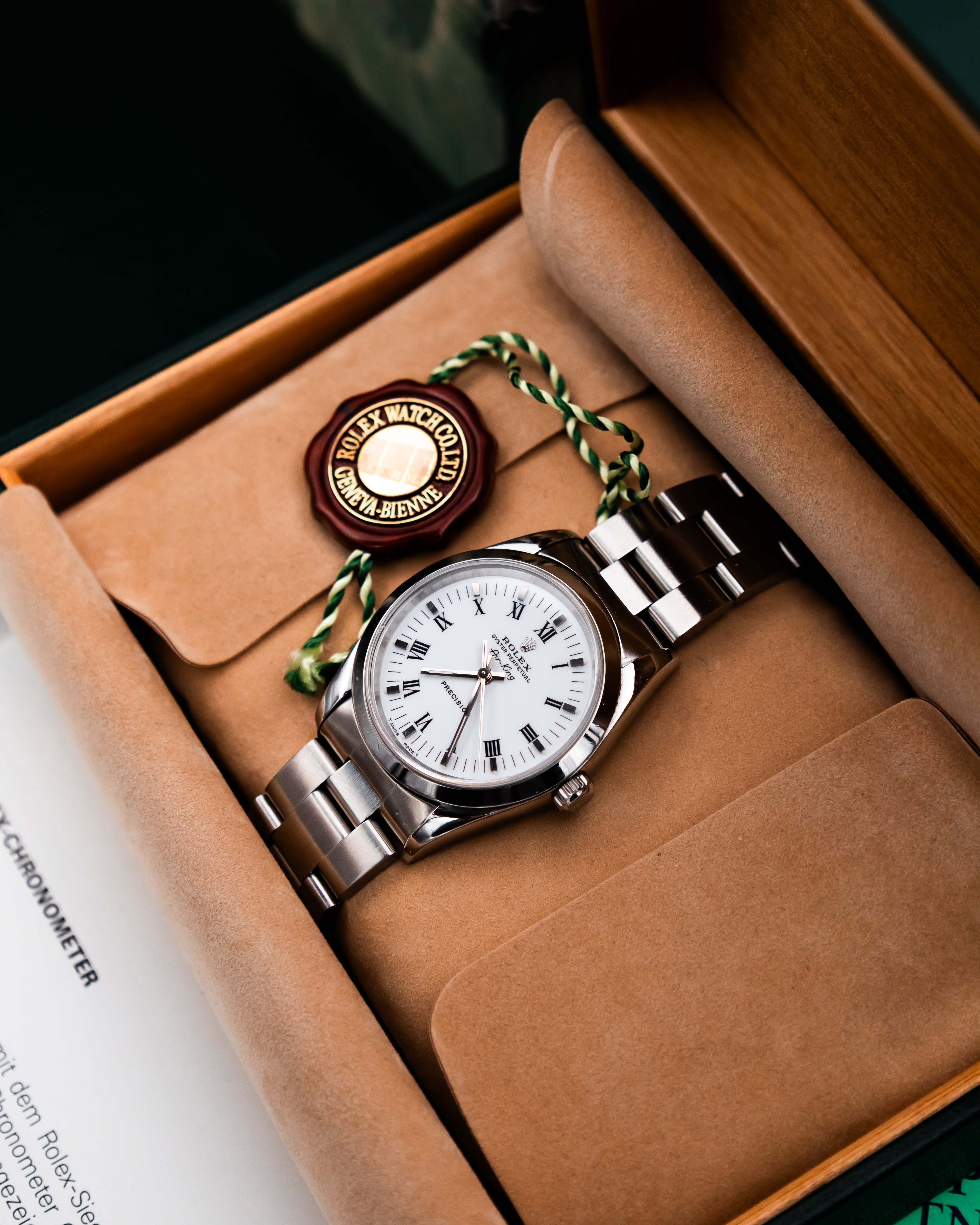 Rolex 14000 Air-king - White dial